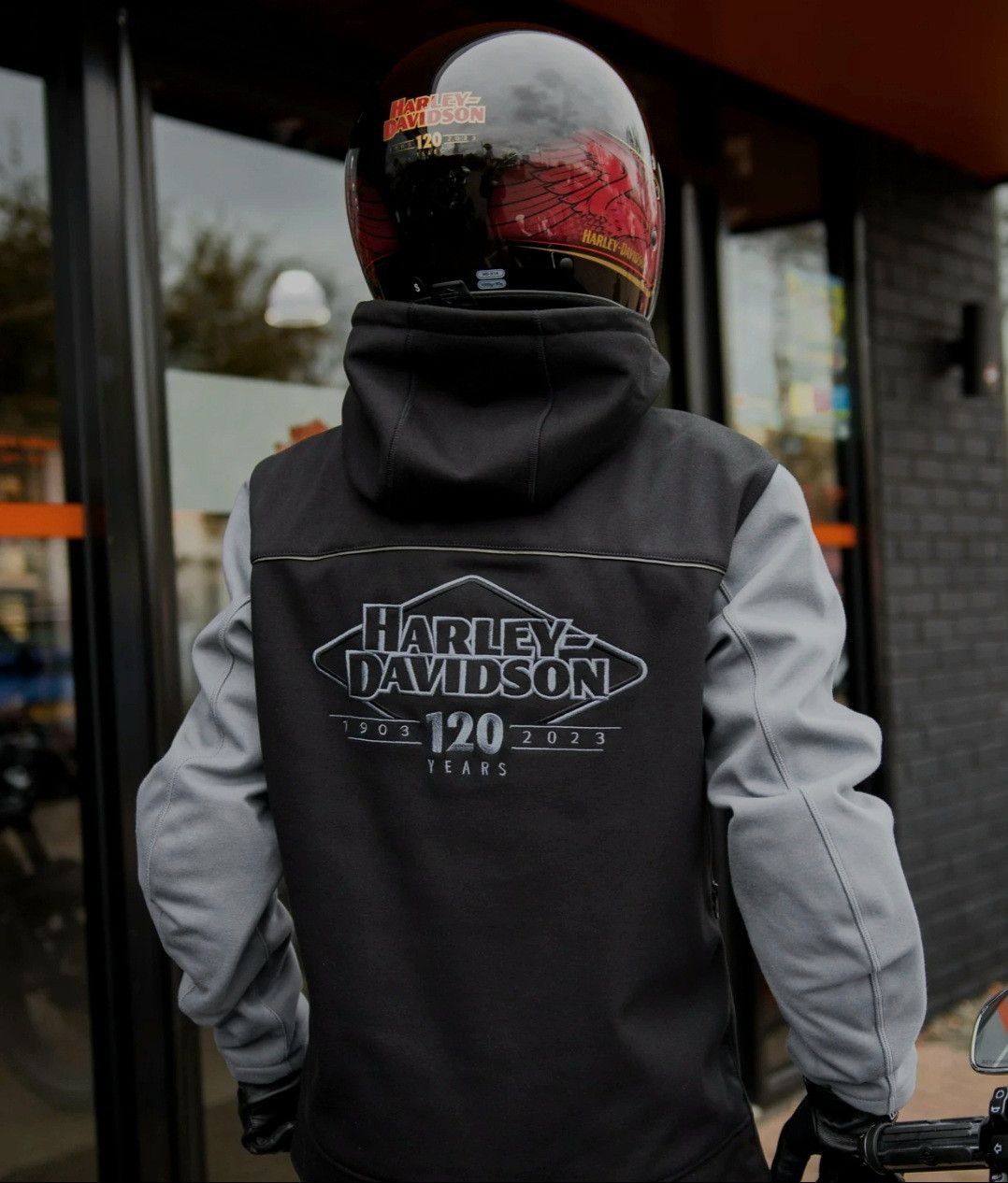 Harley Davidson Harley Davidson 120th Anniversary Deflector Riding Fleece Size US XL / EU 56 / 4 - 5 Thumbnail