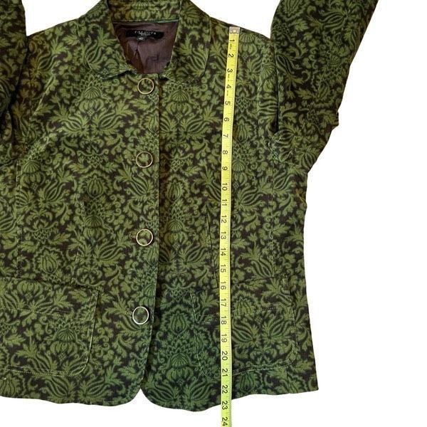 Vintage Vintage Talbots corduroy green paisley scroll jacket Size XL / US 12-14 / IT 48-50 - 6 Thumbnail
