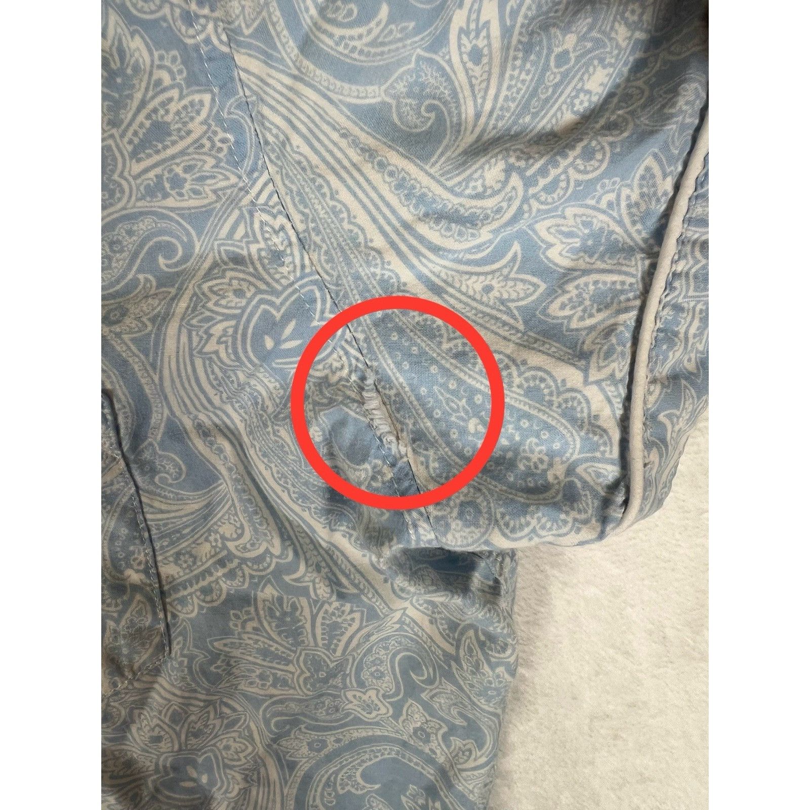 Lauren Ralph Lauren Lauren Ralph Lauren Women’s Pajama Collar Button Shirt Size Size L / US 10 / IT 46 - 5 Thumbnail