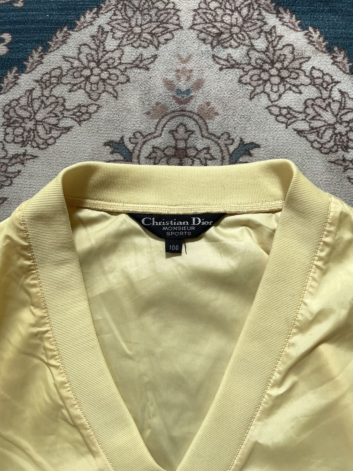 Christian Dior Monsieur Vintage Christian Dior V-Neck Size US M / EU 48-50 / 2 - 2 Thumbnail
