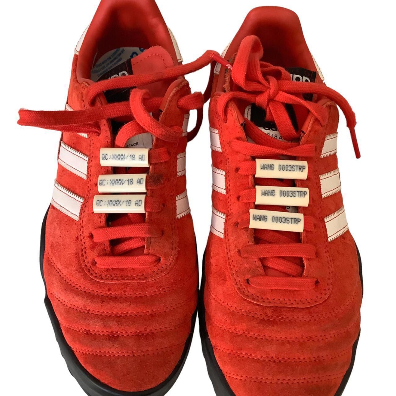 Adidas Adidas Orange Superstar Sneakers -Alexander Wang Size US 7.5 / EU 40-41 - 3 Thumbnail