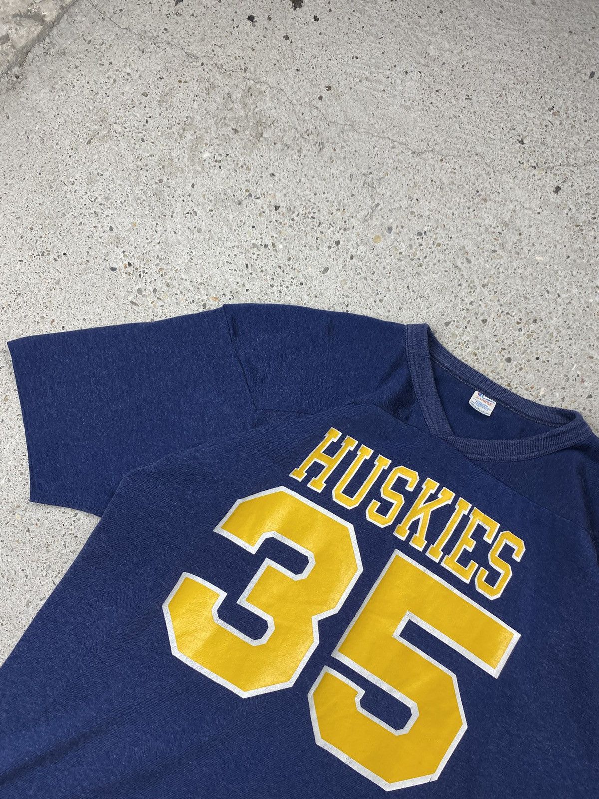 Champion Vintage champion jersey oversized 80s huskies retro baseball Size US XL / EU 56 / 4 - 2 Thumbnail