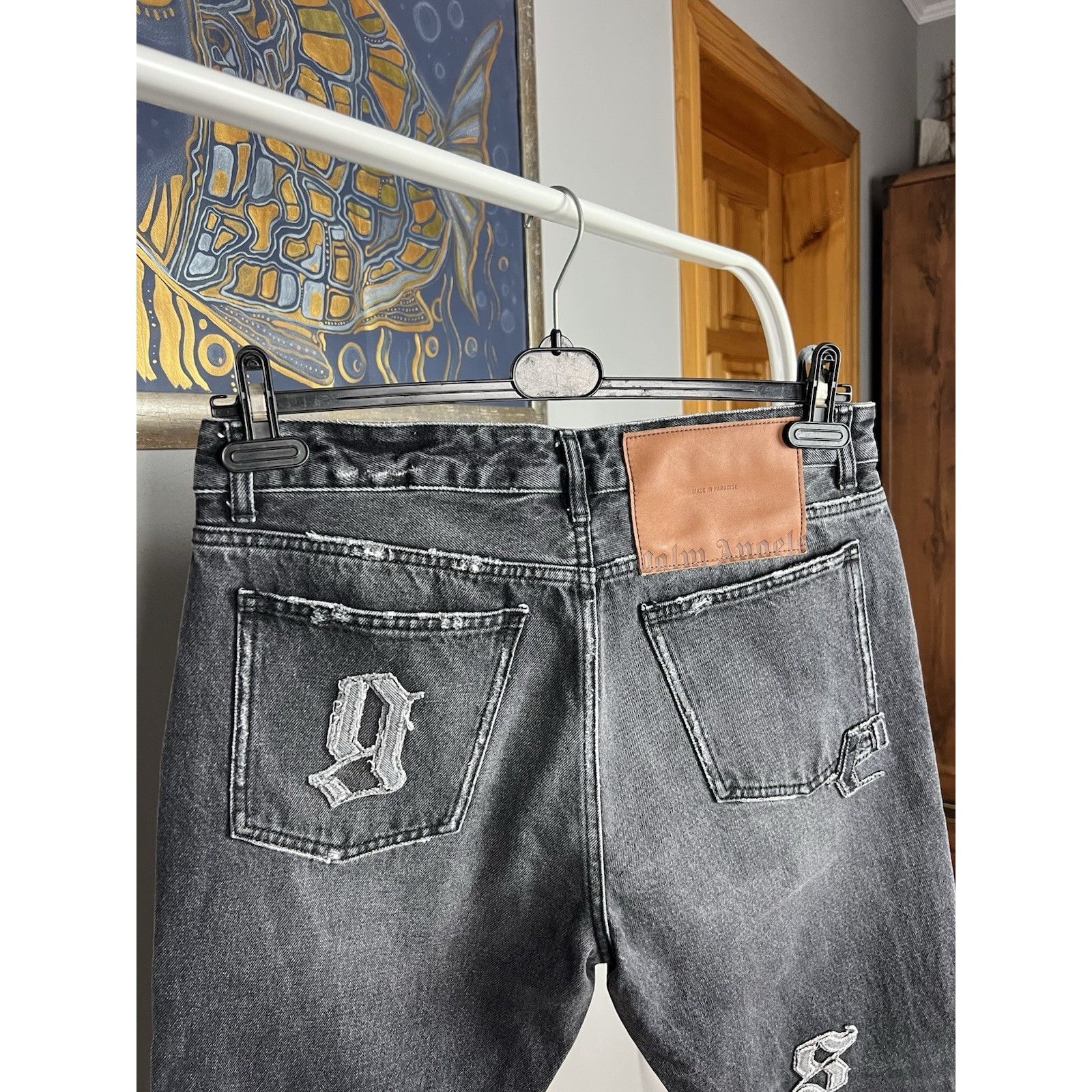 Palm Angels Palm Angels Auth Logo Patch Classic Denim Jeans Pants Size 3 Size US 34 / EU 50 - 9 Thumbnail