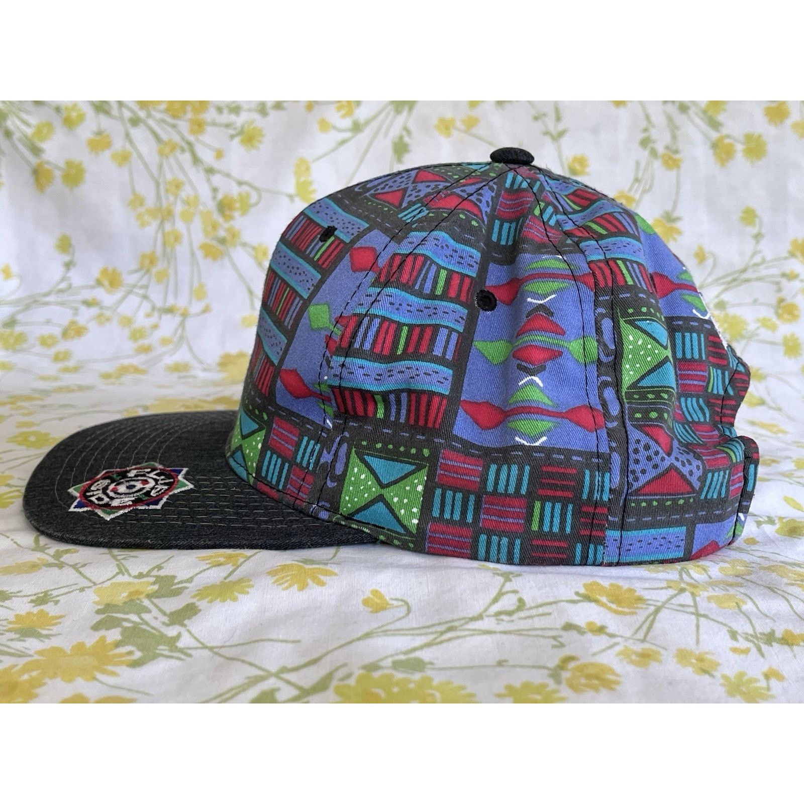 Starter 90s Starter Hat SnapBack FlipSide Flip Your Lid Pattern Hat Size ONE SIZE - 6 Thumbnail