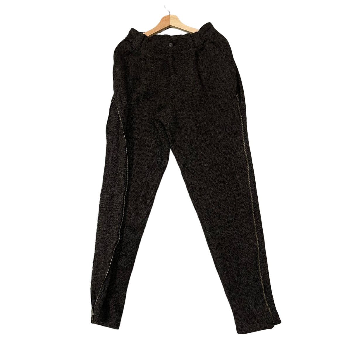 Issey Miyake Vintage Issey Miyake Men Wool Tweed Seditionaries Pants Size US 32 / EU 48 - 1 Thumbnail