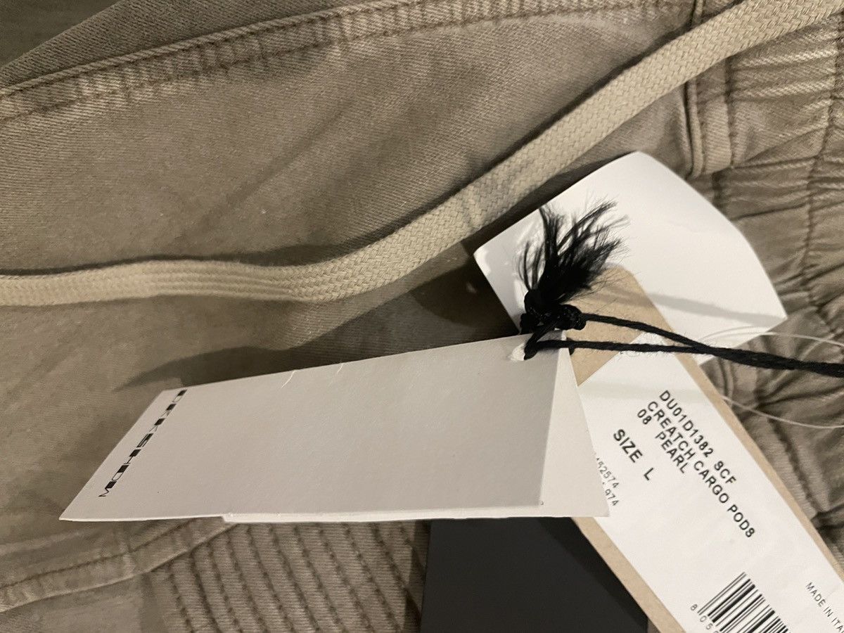 Rick Owens Drkshdw Rick Owens Creatch pearl cargo shorts Size US 34 / EU 50 - 5 Thumbnail