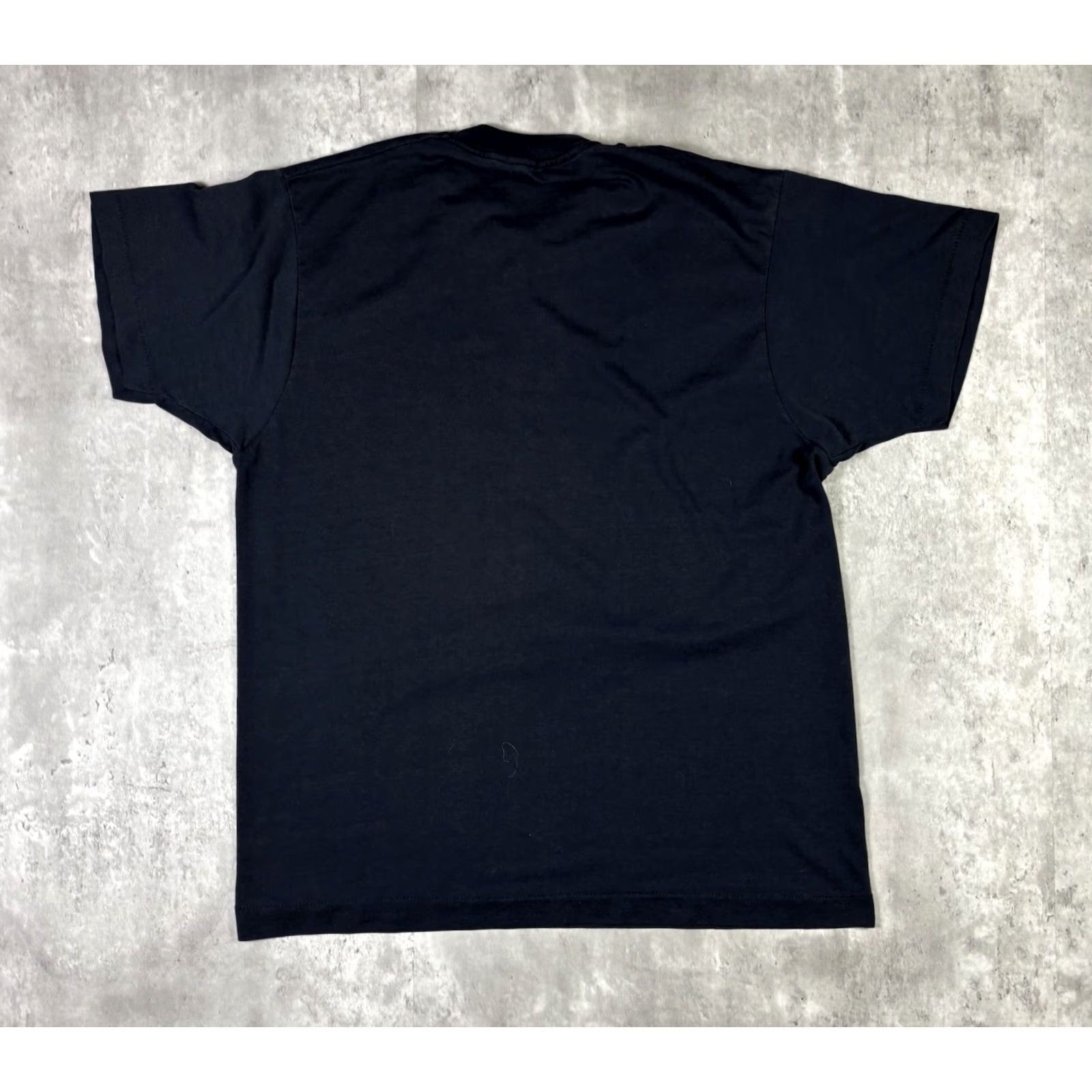 Vintage VINTAGE Screen Stars T-Shirt Caution I Know Karate USA 80s 90s Men L Black Short Sleeve Crew Neck Cotton Size US L / EU 52-54 / 3 - 2 Thumbnail