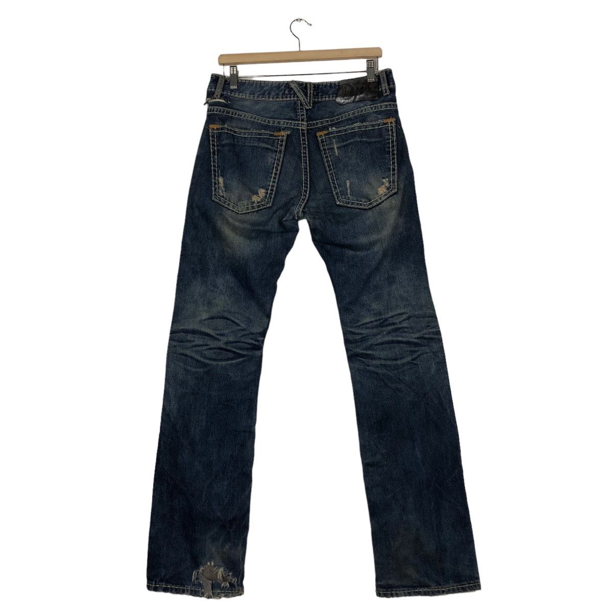 Japanese Brand 🔥Biker Jeans Rider Denim People & Republic Issey Miyake Size US 32 / EU 48 - 8 Thumbnail
