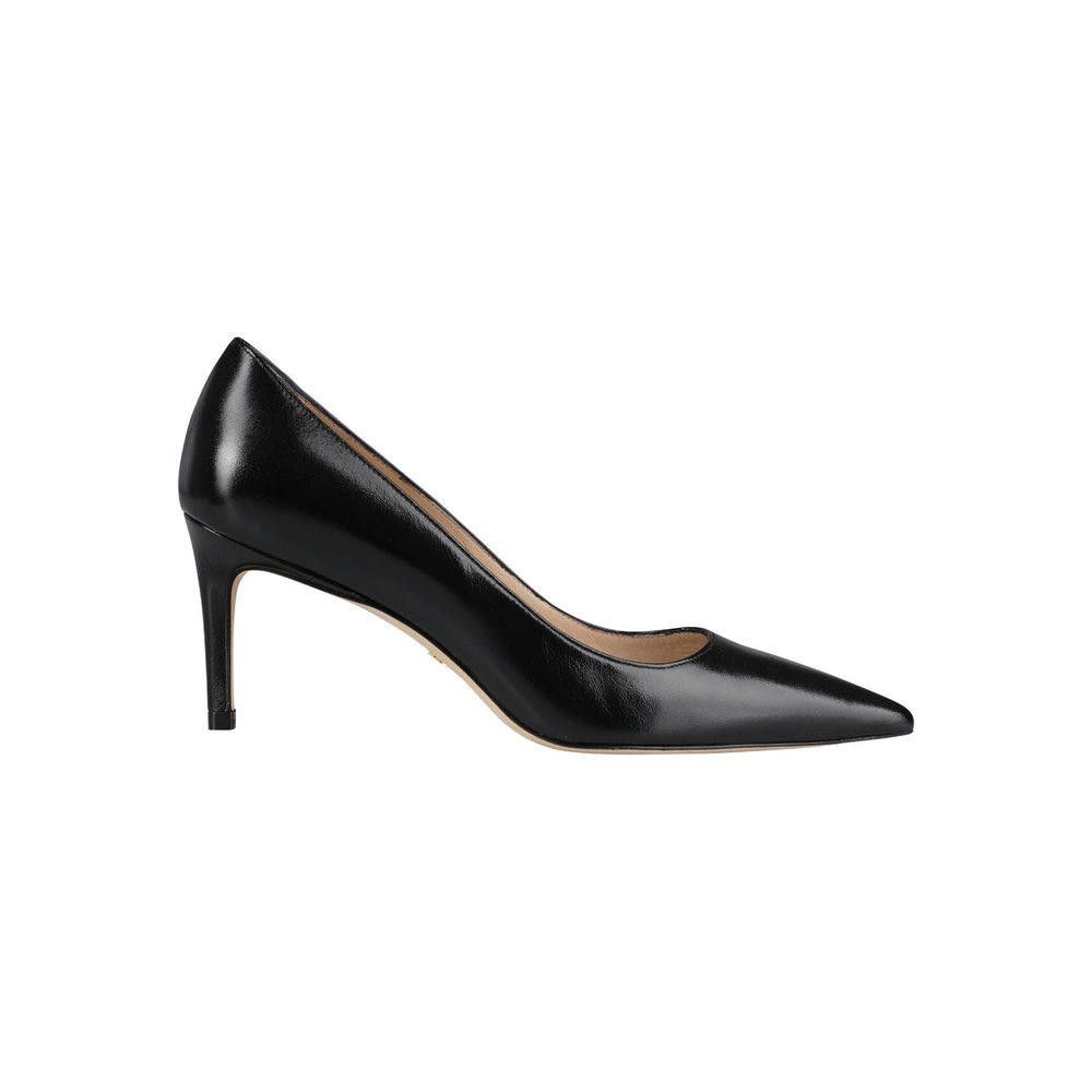 STUART WEITZMAN STUART 75 LEATHER PUMP, SIZE 41