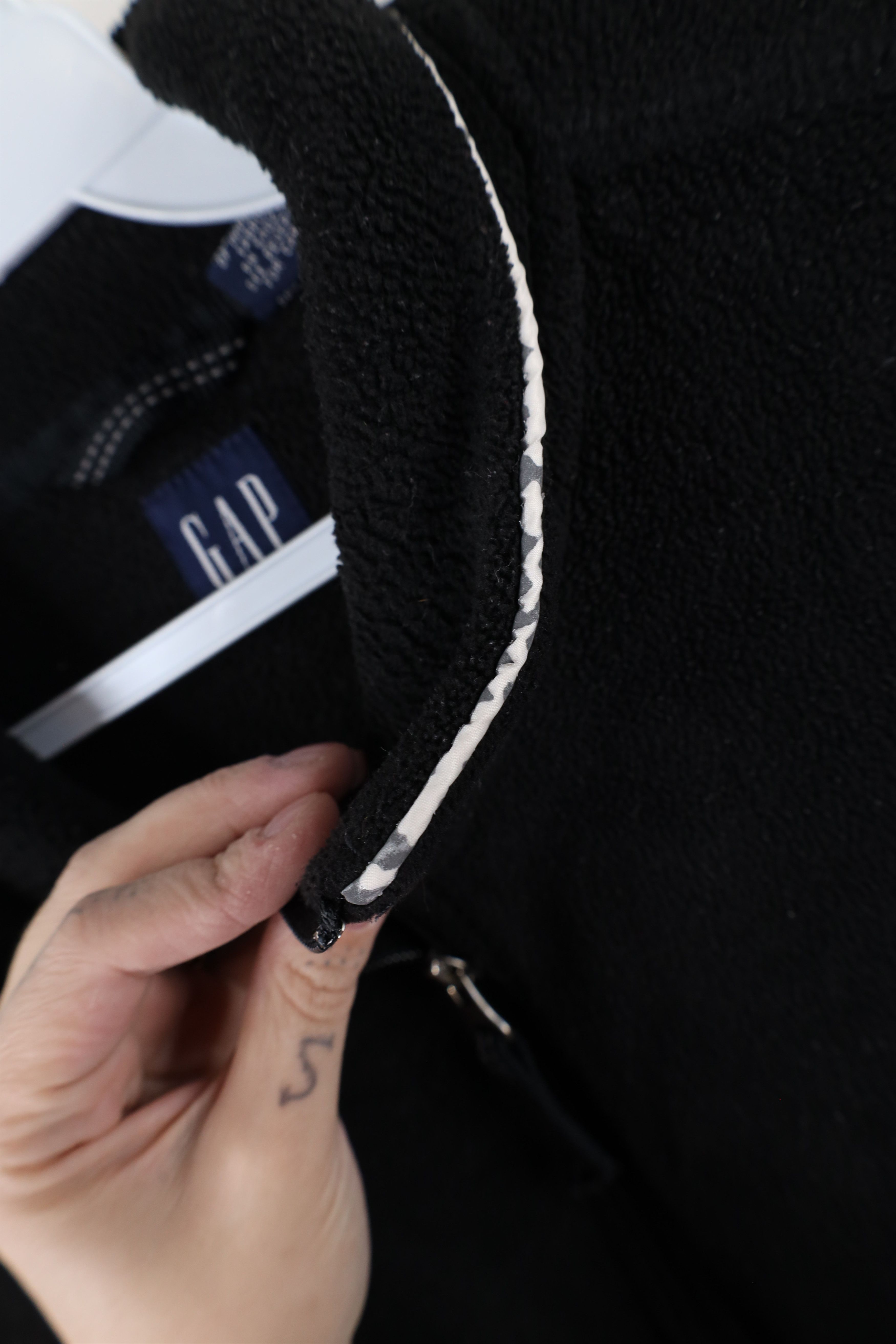 Gap × Vintage Vintage Gap Reflective Half Zip Fleece Pullover Sweater Size US XXL / EU 58 / 5 - 7 Thumbnail