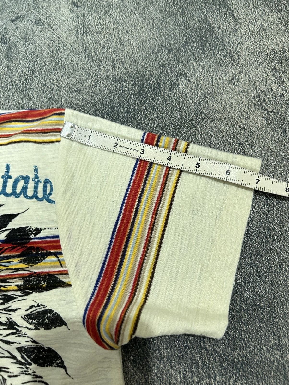 Japanese Brand Lock Heaven poloshirt multicolor streep Size US M / EU 48-50 / 2 - 11 Thumbnail