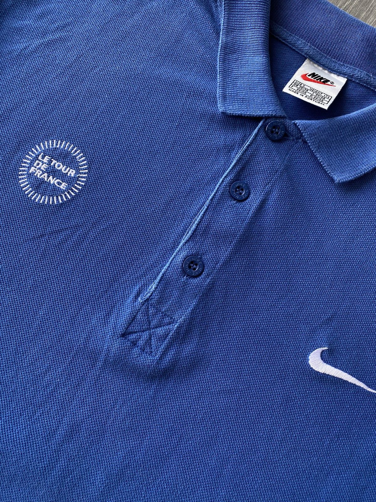 Nike × Vintage Vintage Nike 1998 Le Tour De France Polo Size US S / EU 44-46 / 1 - 4 Thumbnail