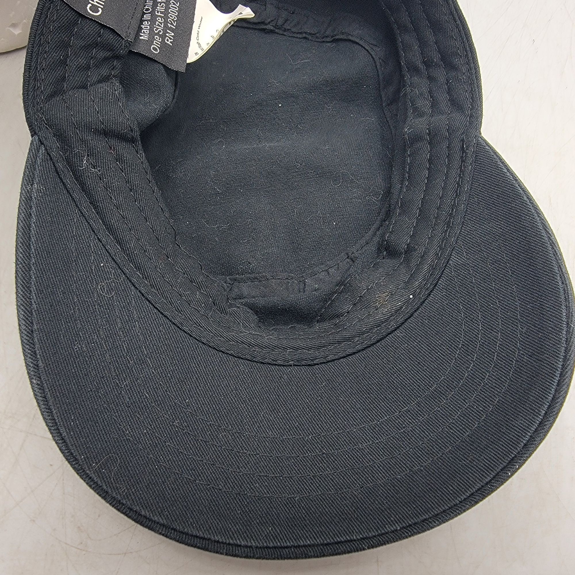 Other Chef Works Black Hat Cap Adjustable Work Wear Cooking Casual Size ONE SIZE - 8 Thumbnail