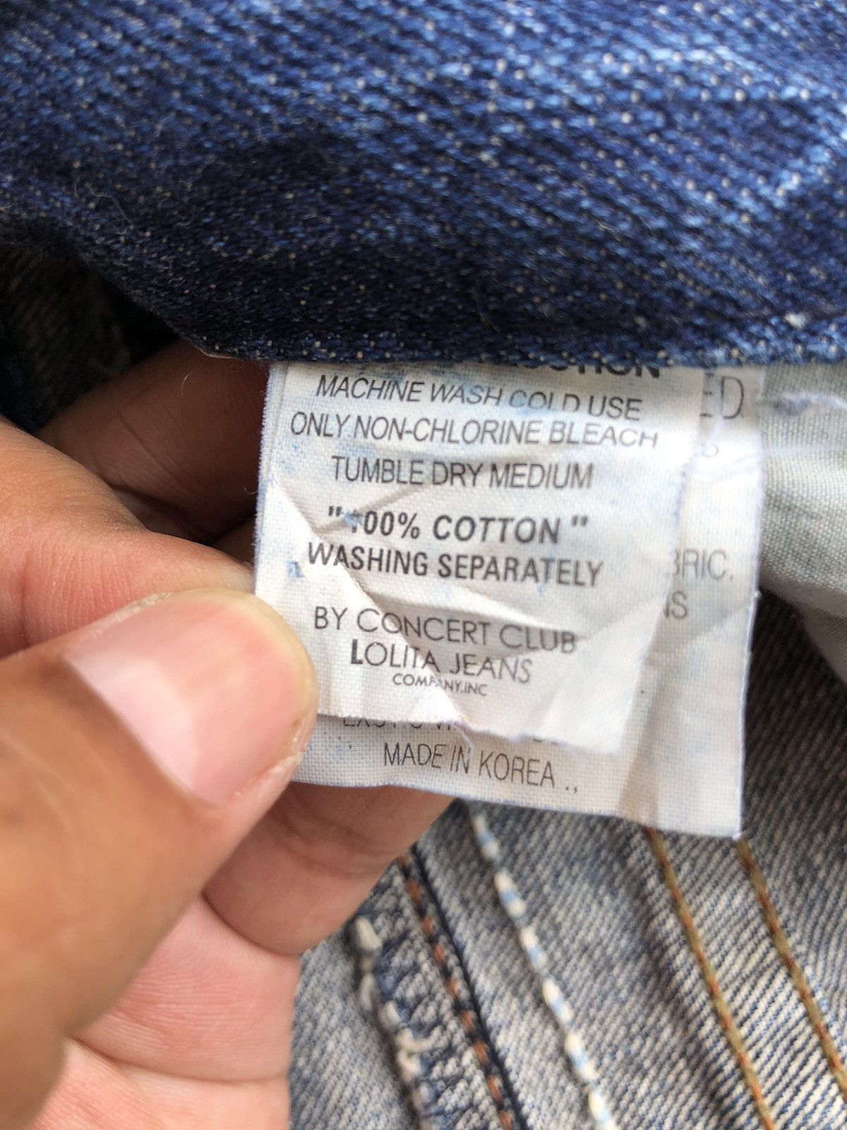 Japanese Brand Yoshitomo Nara Lolita Distressed Jeans Size US 31 - 20 Thumbnail