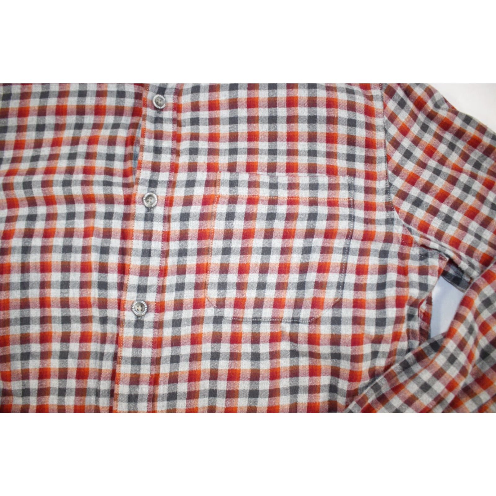 Eddie Bauer Eddie Bauer Button Down Flannel Shirt 100% Cotton Red Check Plaid Men's Size S Size US S / EU 44-46 / 1 - 4 Thumbnail