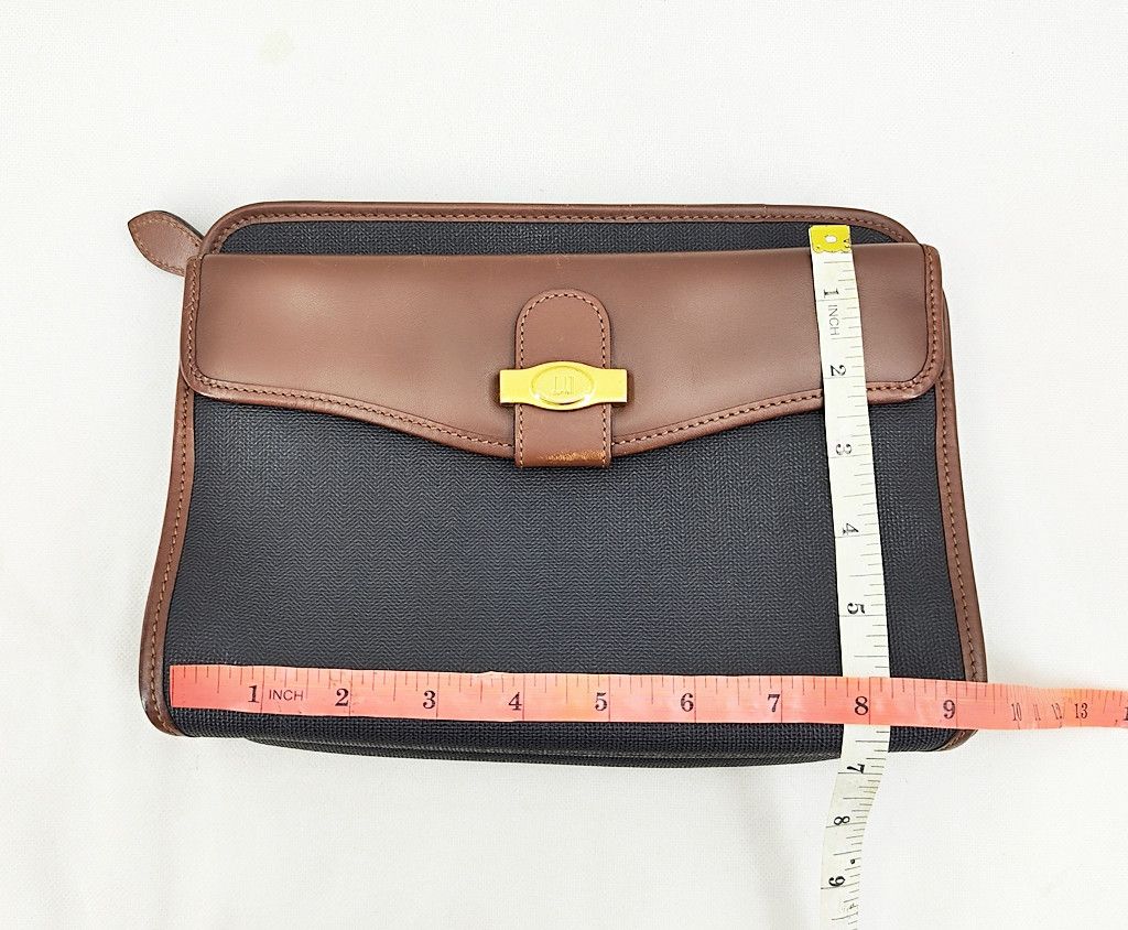 Alfred Dunhill vintage DUNHILL clutch zipper Size ONE SIZE - 10 Thumbnail