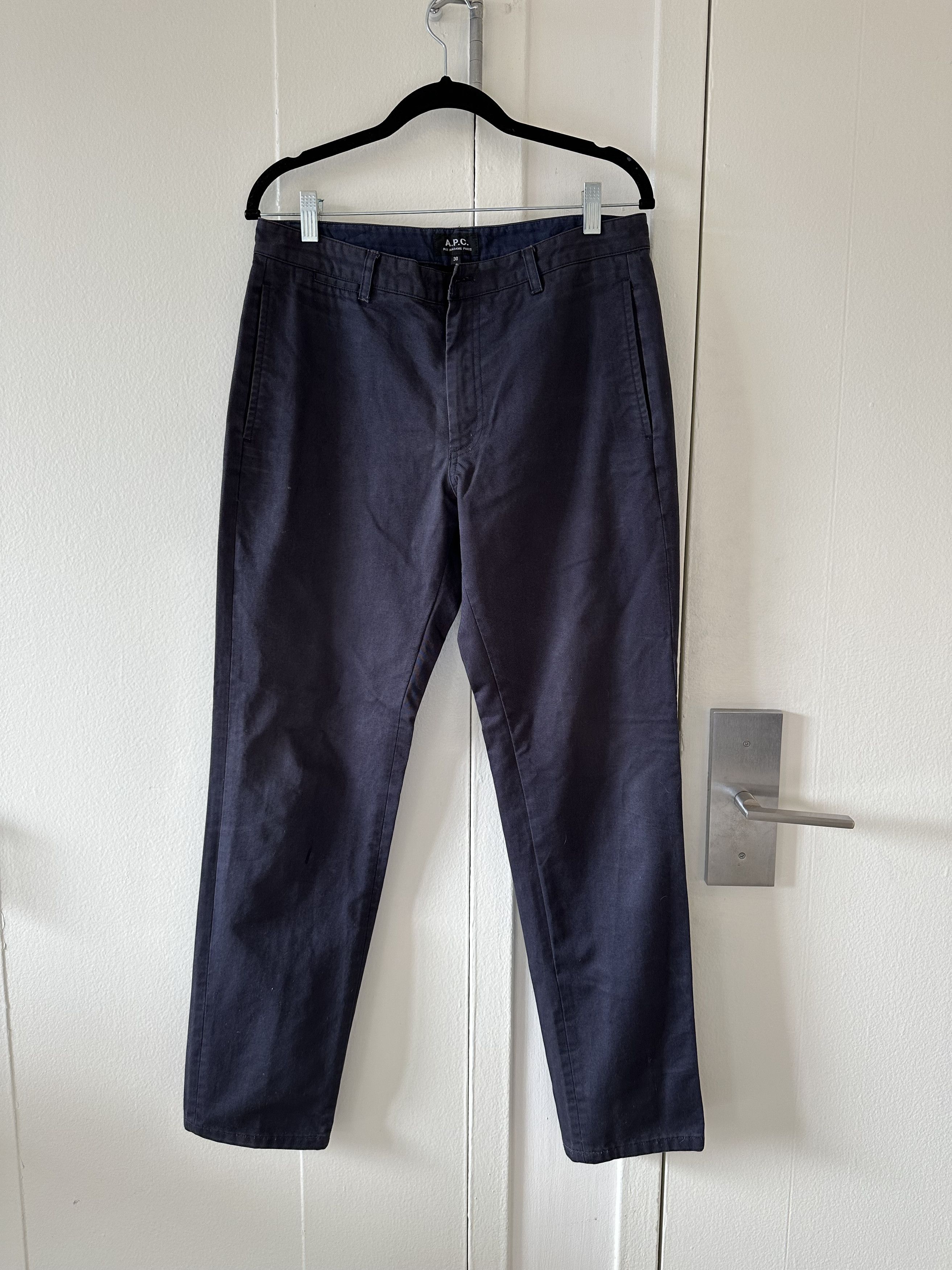 A.P.C. × Kanye West ULTRA RARE Kanye x A.P.C. Blue English