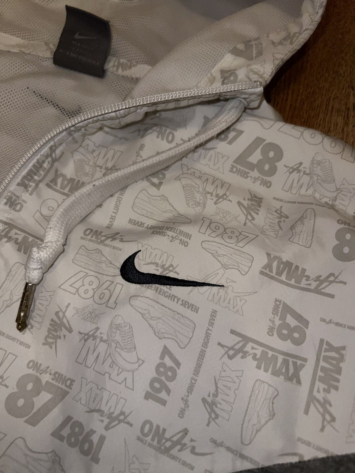 Nike × Vintage Nike 00’s Vintage Y2K TrackJacket Windbreaker Swoosh Logo Size US M / EU 48-50 / 2 - 9 Thumbnail