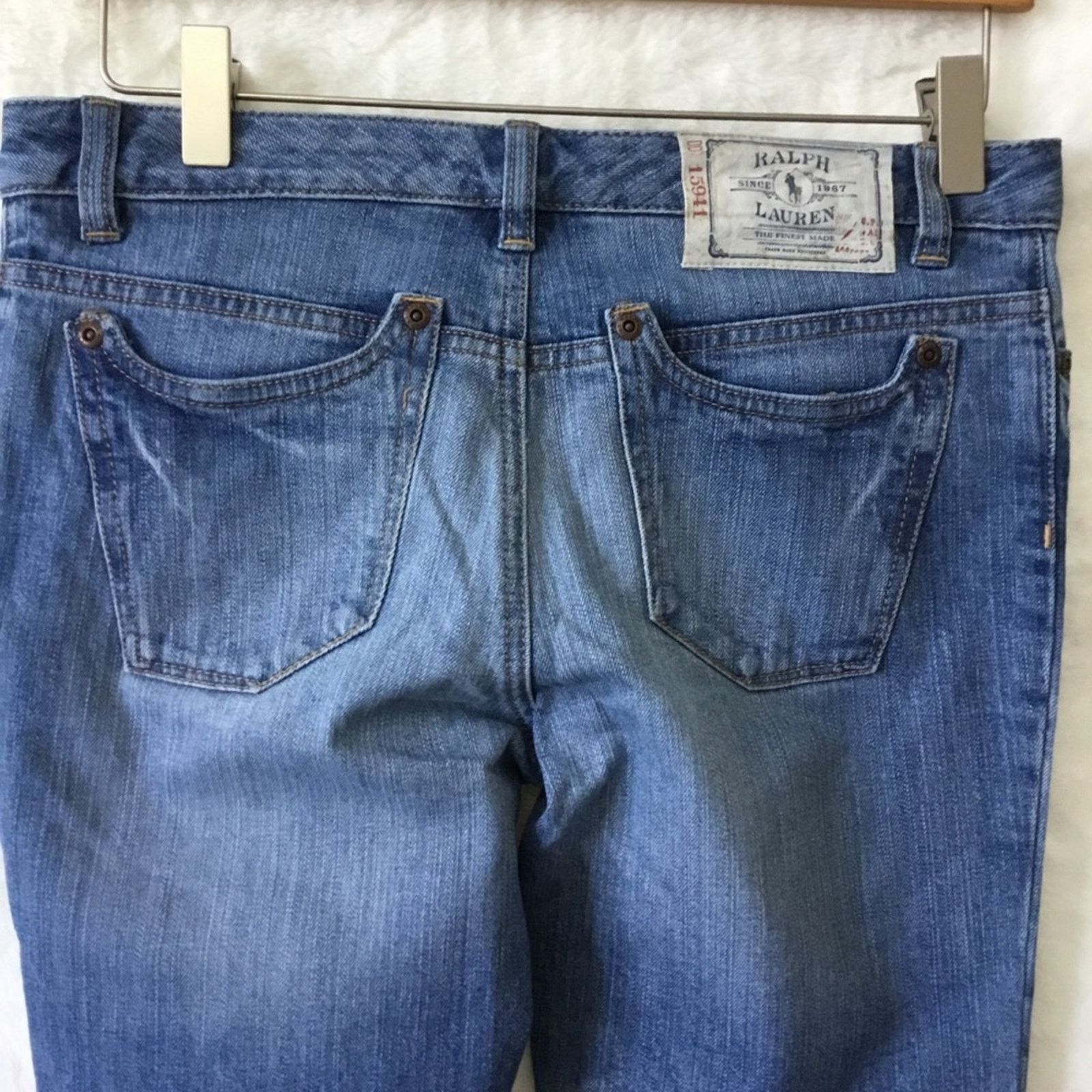 Ralph Lauren Ralph Lauren Girl Blue Straight Legs Jeans Size 38" / US 16 / IT 52 - 11 Thumbnail