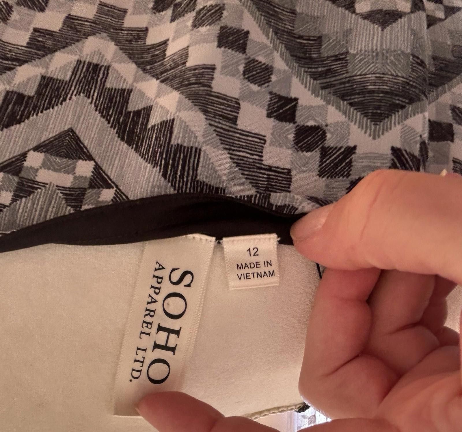 Other SOHO Apparel LTD Emma & Michele Maxi Dress Boho Festival Size XL / US 12-14 / IT 48-50 - 4 Thumbnail