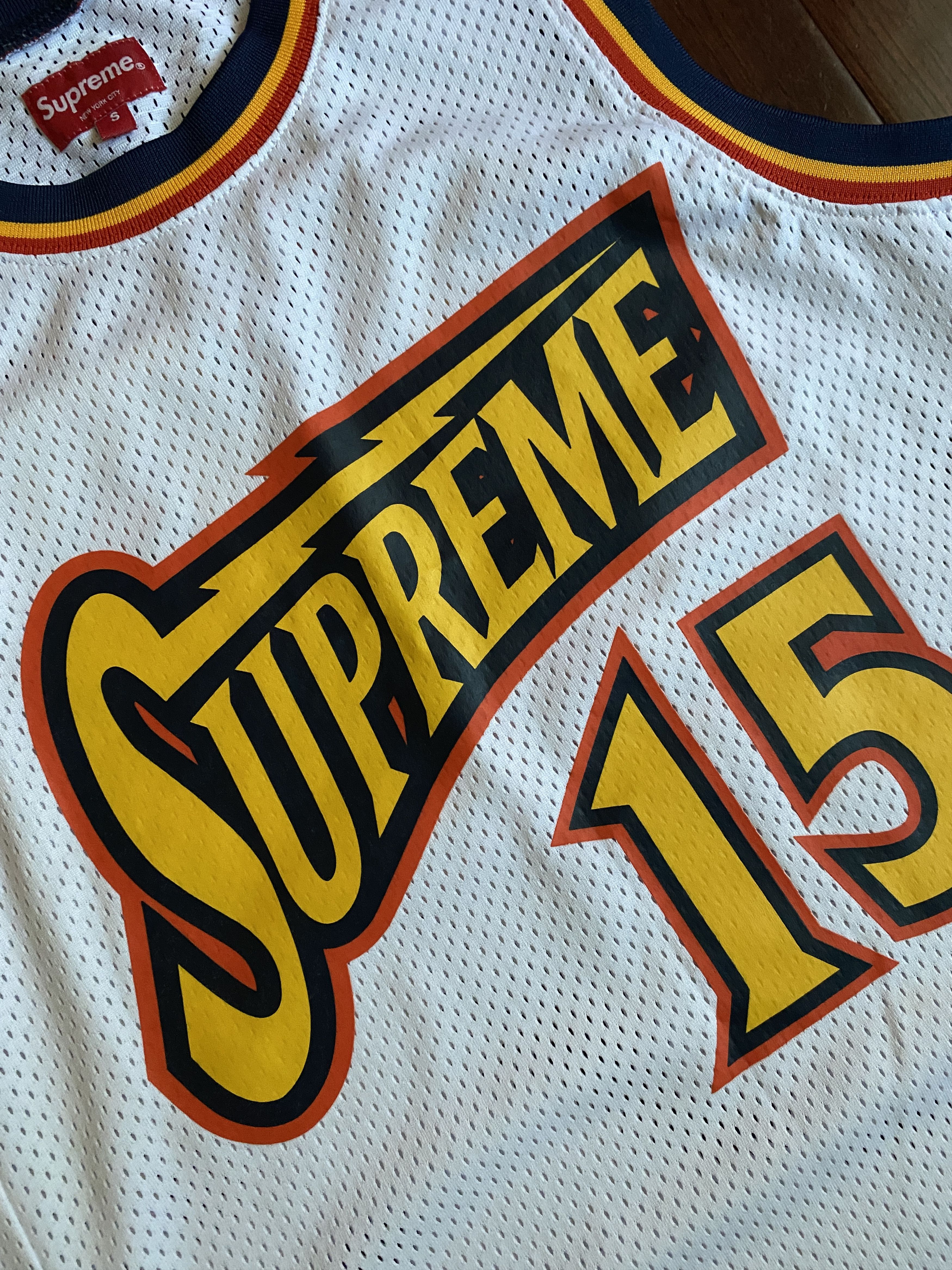 Supreme Bolt Basketball Jersey SS19 Size US S / EU 44-46 / 1 - 2 Thumbnail