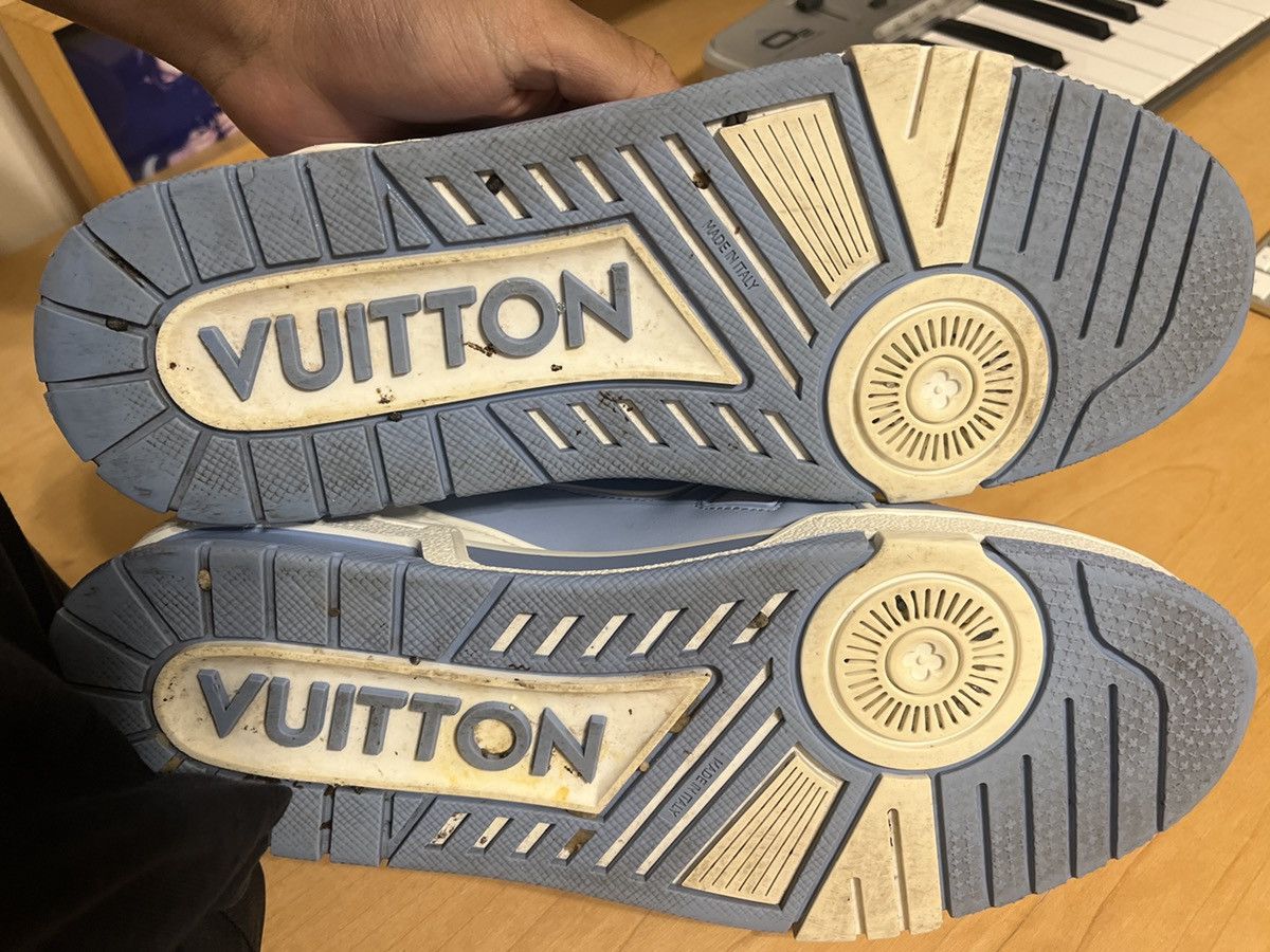 Louis Vuitton Lv trainers blue Size US 8.5 / EU 41-42 - 5 Thumbnail
