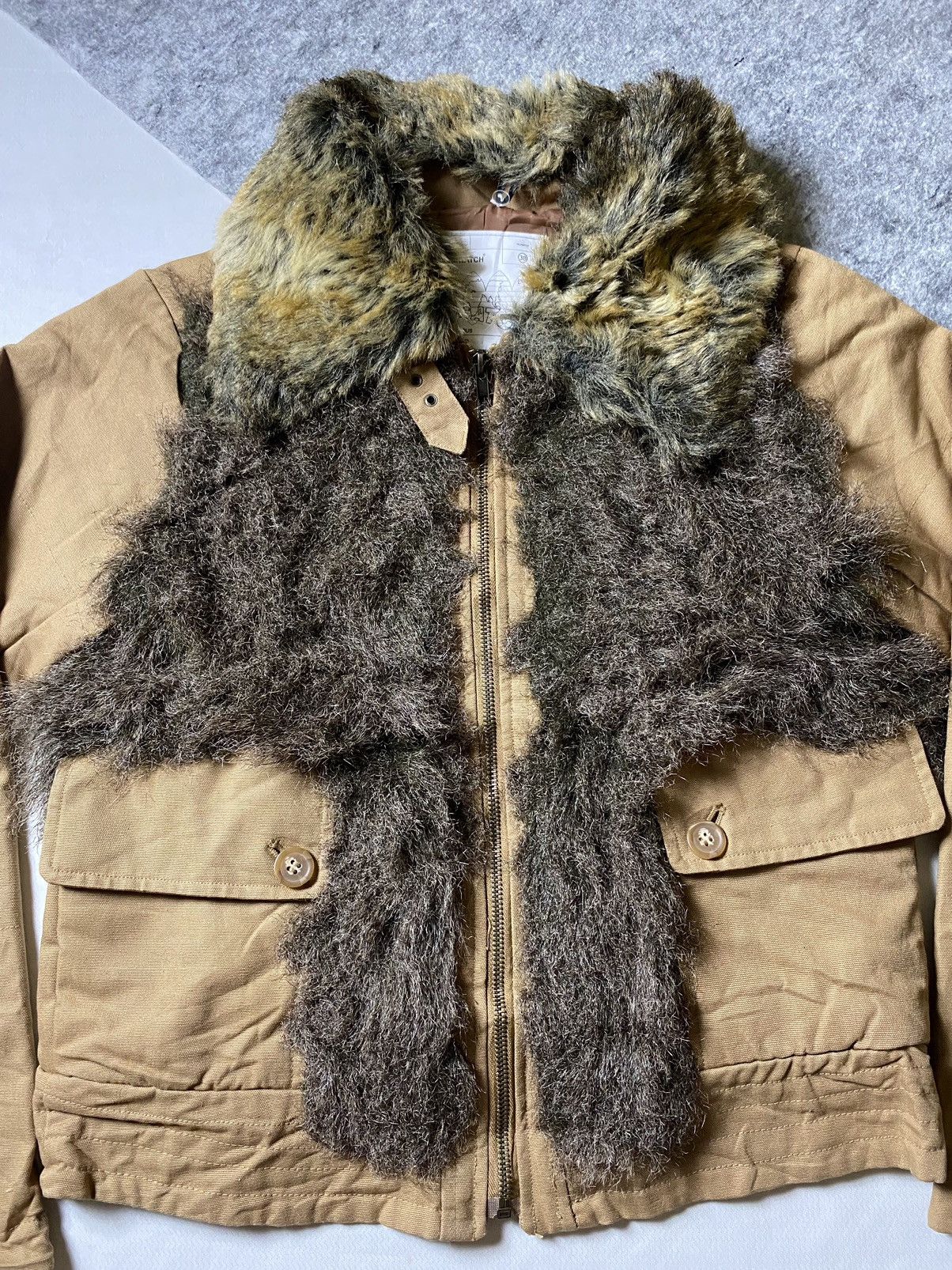Japanese Brand 2001 Kiliwatch Fur Raccoon Jacket Size US S / EU 44-46 / 1 - 3 Thumbnail