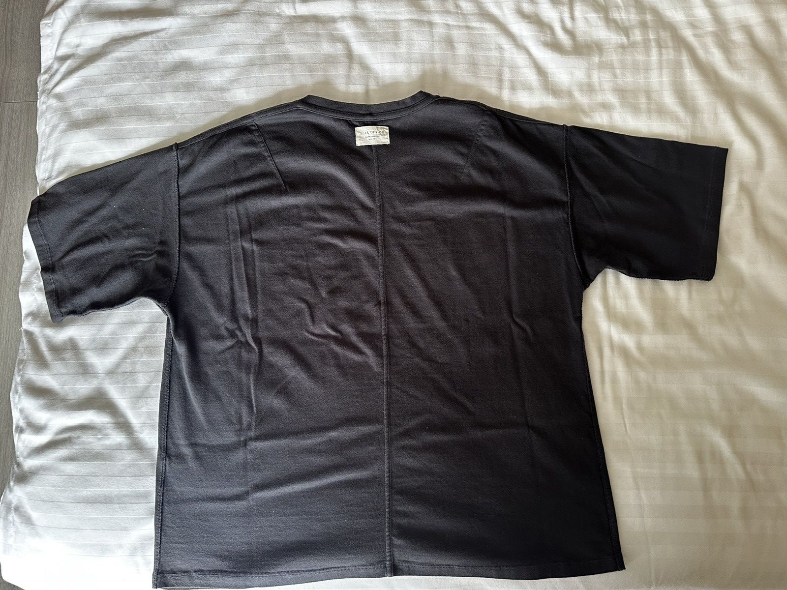 Fear of God 4th collection inside out tee | Grailed 