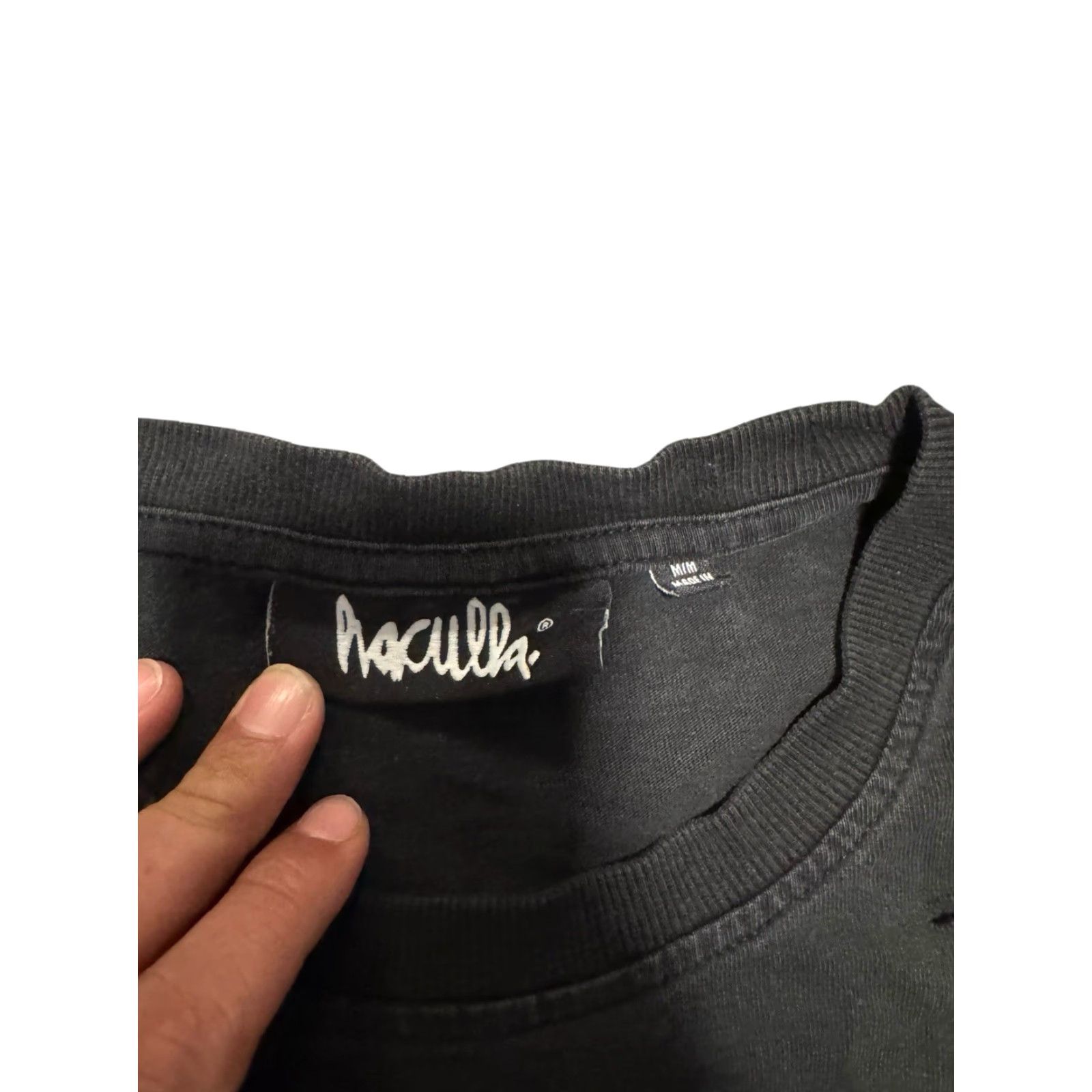 Haculla Haculla "The Return of Haculla" Distressed Graphic T-Shirt Black Men’s M RARE / Streetwear / Cotton / Short Sleeve / Double Sided / Men's T-Shirt Size US M / EU 48-50 / 2 - 6 Thumbnail