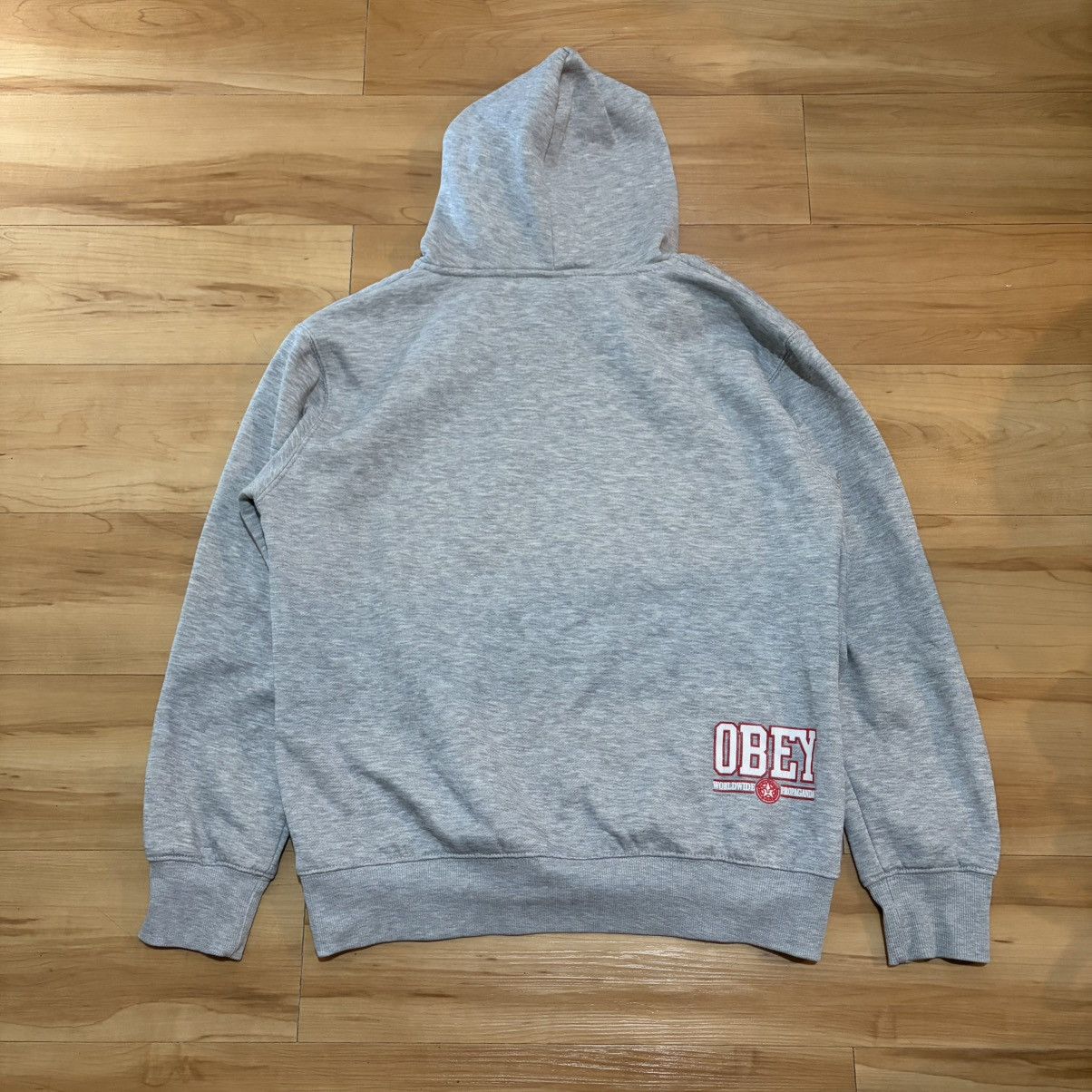 Obey Vintage Obey logo box hoodie Size US M / EU 48-50 / 2 - 2 Thumbnail