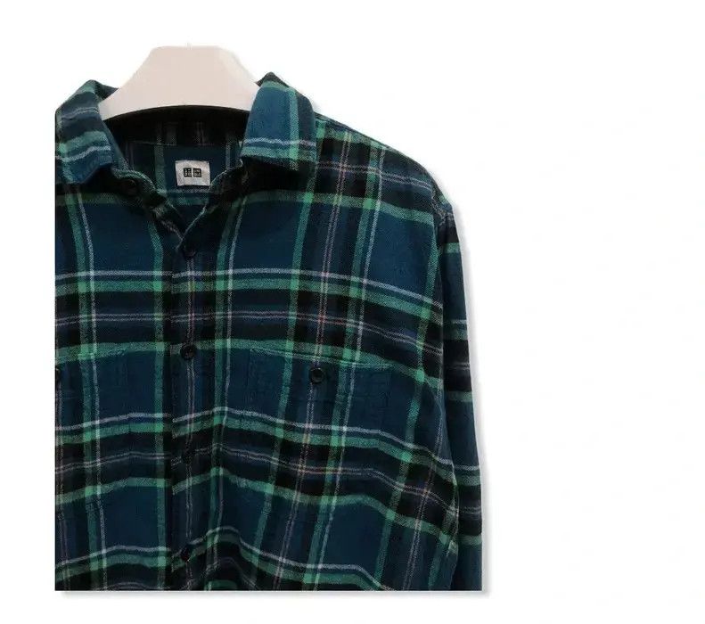 Flannel × Japanese Brand Japanese Brand Uniqlo Plaid Tartan Flannel Shirt 👕 Size US S / EU 44-46 / 1 - 2 Thumbnail