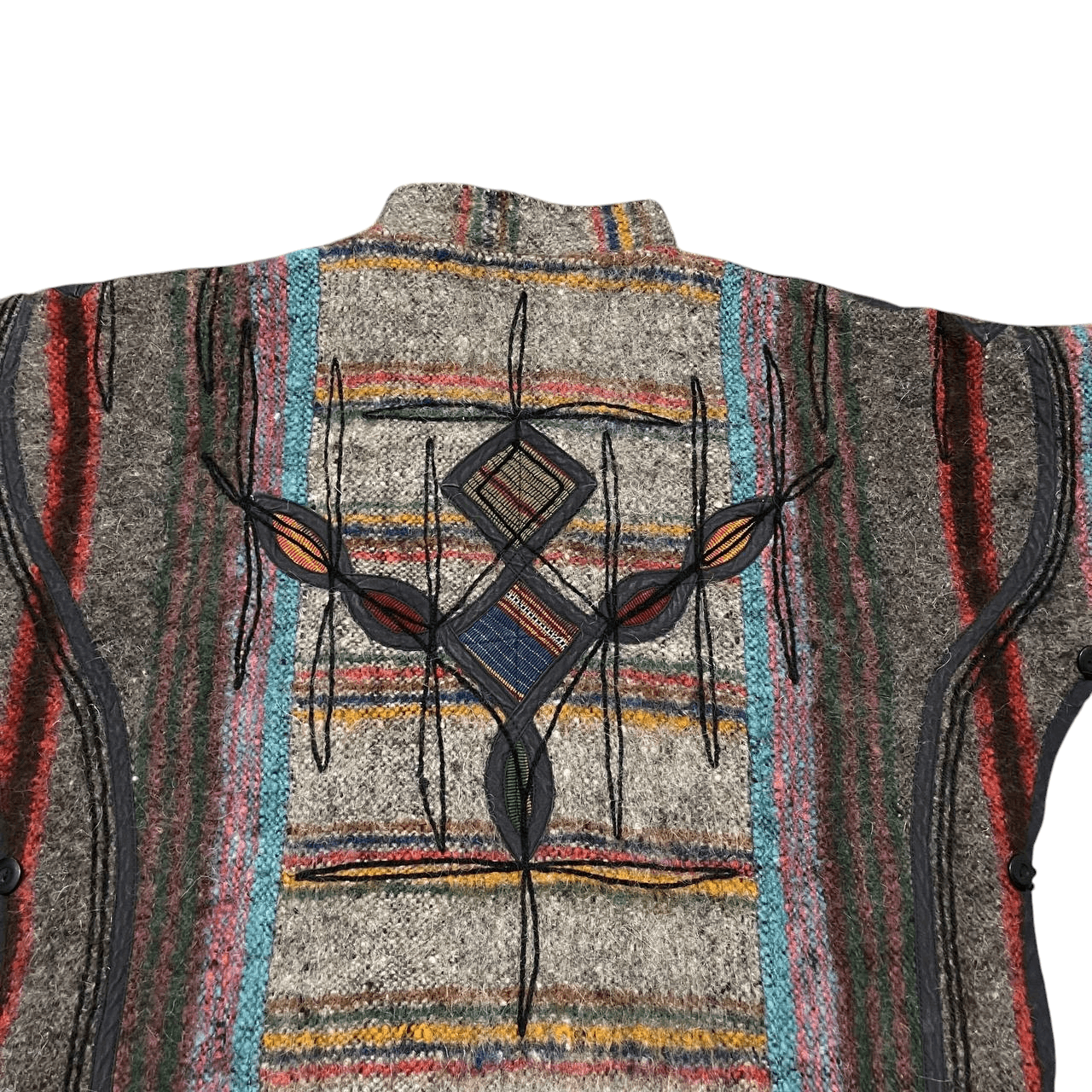 Japanese Brand Vintage Japanese Brand 100% Wool Short Sleeve Size US M / EU 48-50 / 2 - 10 Thumbnail