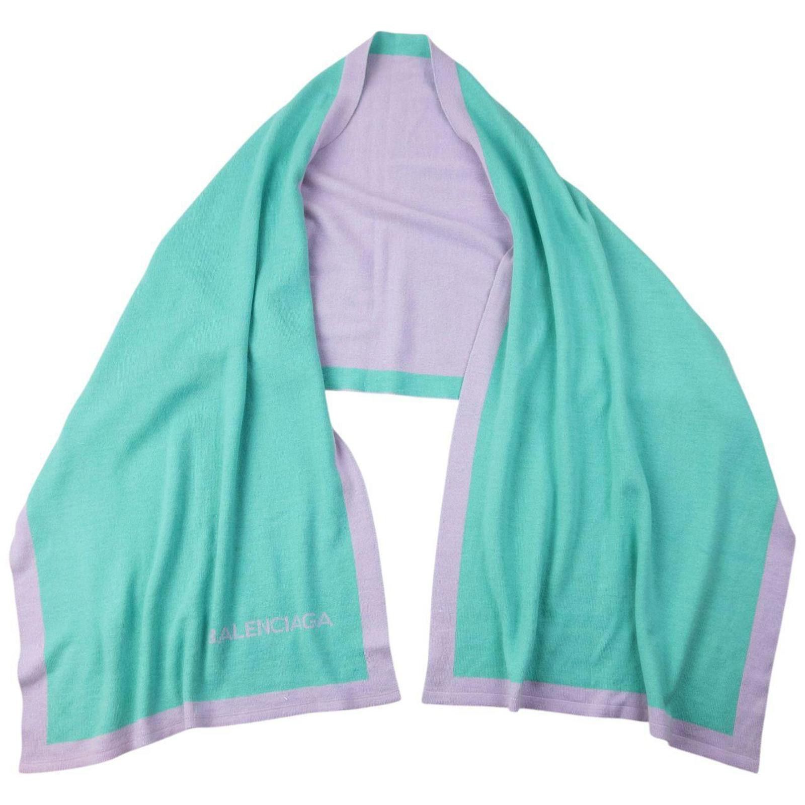 Balenciaga Vintage 90s Balenciaga Scarf Size ONE SIZE - 3 Thumbnail