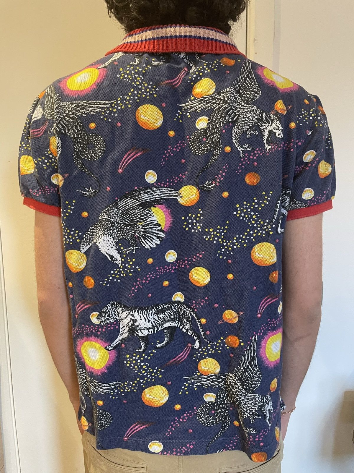 Gucci Gucci Psychedelic Polo Size US M / EU 48-50 / 2 - 3 Thumbnail