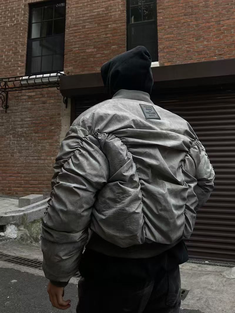 Japanese Brand × Vintage Retro Wasteland Wind Jacket Pleated Design Size US XL / EU 56 / 4 - 4 Thumbnail