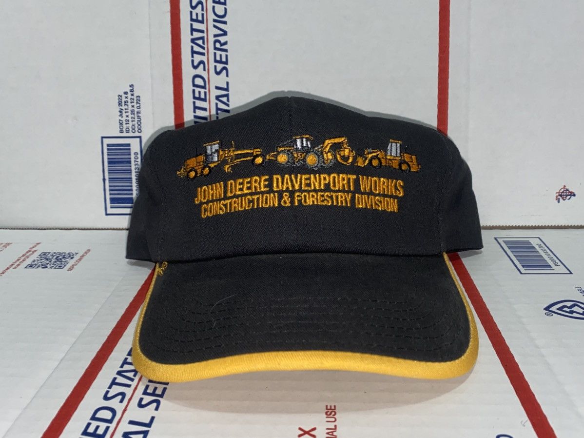 John Deere K-products john deere Davenport construction forestry hat Size ONE SIZE - 1 Thumbnail