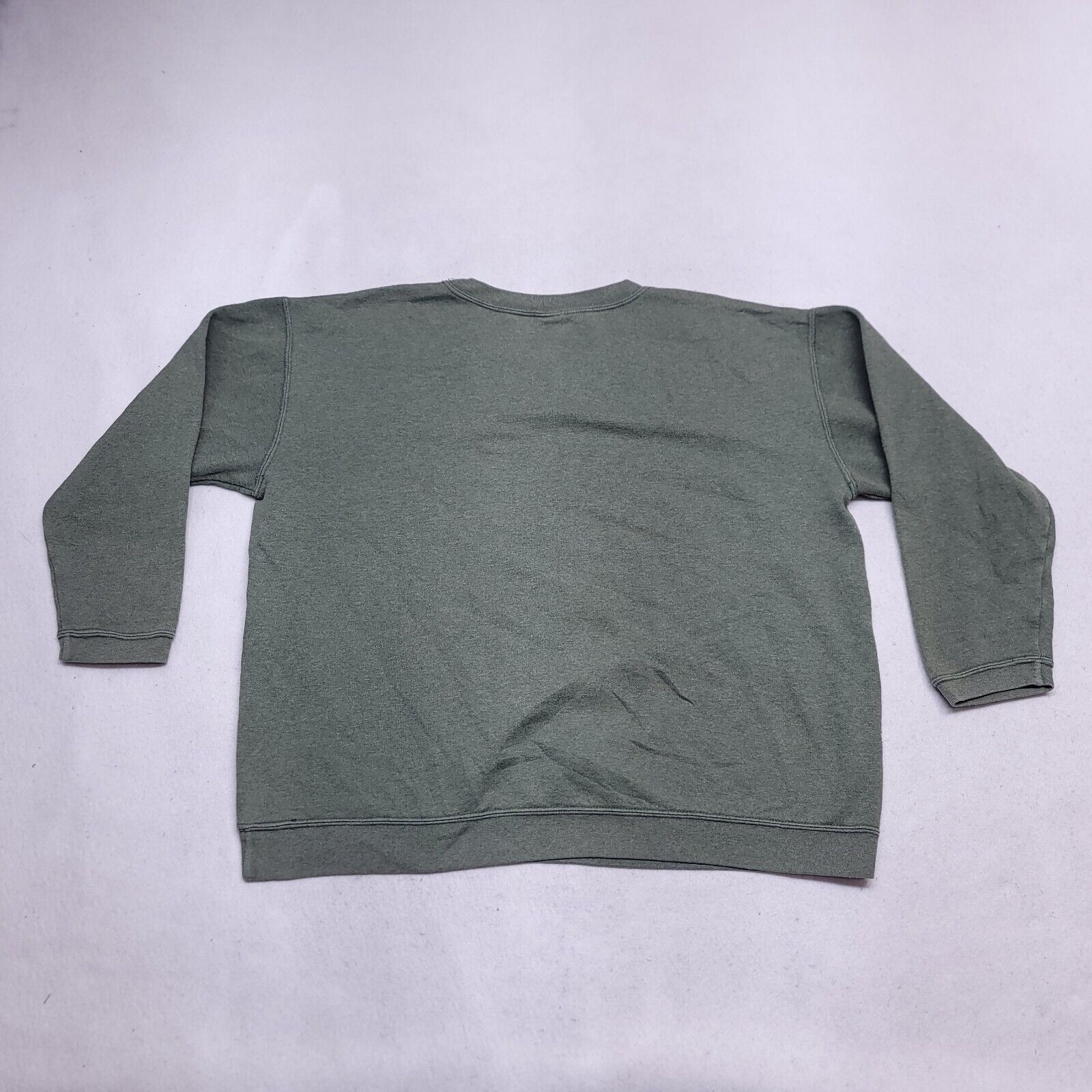 Hanes Hanes Casual Cotton Pullover Sweatshirt Womens Size L Green Size L / US 10 / IT 46 - 10 Thumbnail