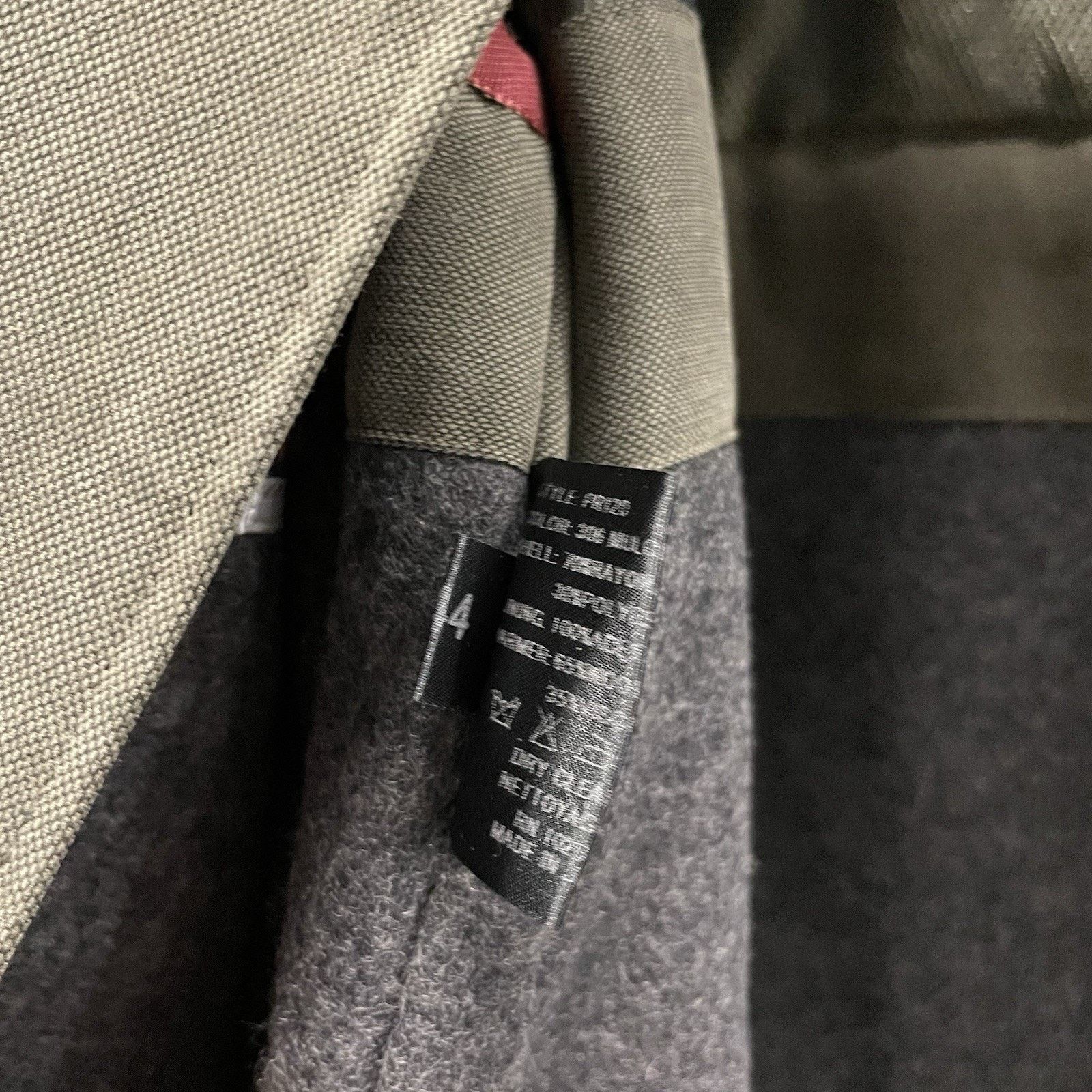 Sanyo Sanyo New York Wool Lined Trench Coat Size R44 Olive Japan M Size US M / EU 48-50 / 2 - 4 Thumbnail