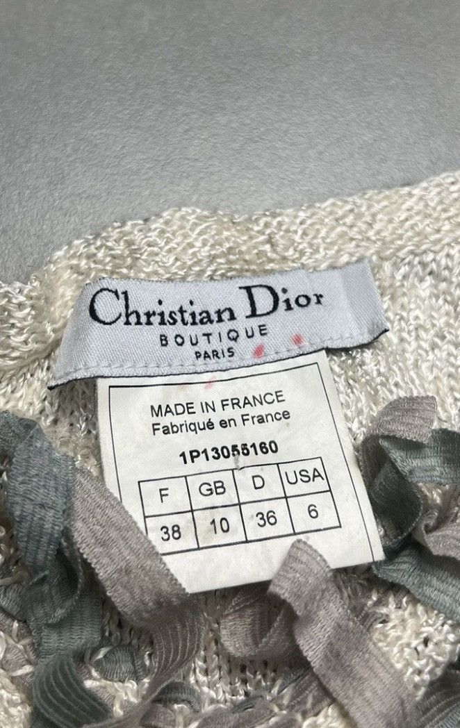 Dior Christian Dior - Ribbon Knot Sleeveless Top Size S / US 4 / IT 40 - 6 Thumbnail