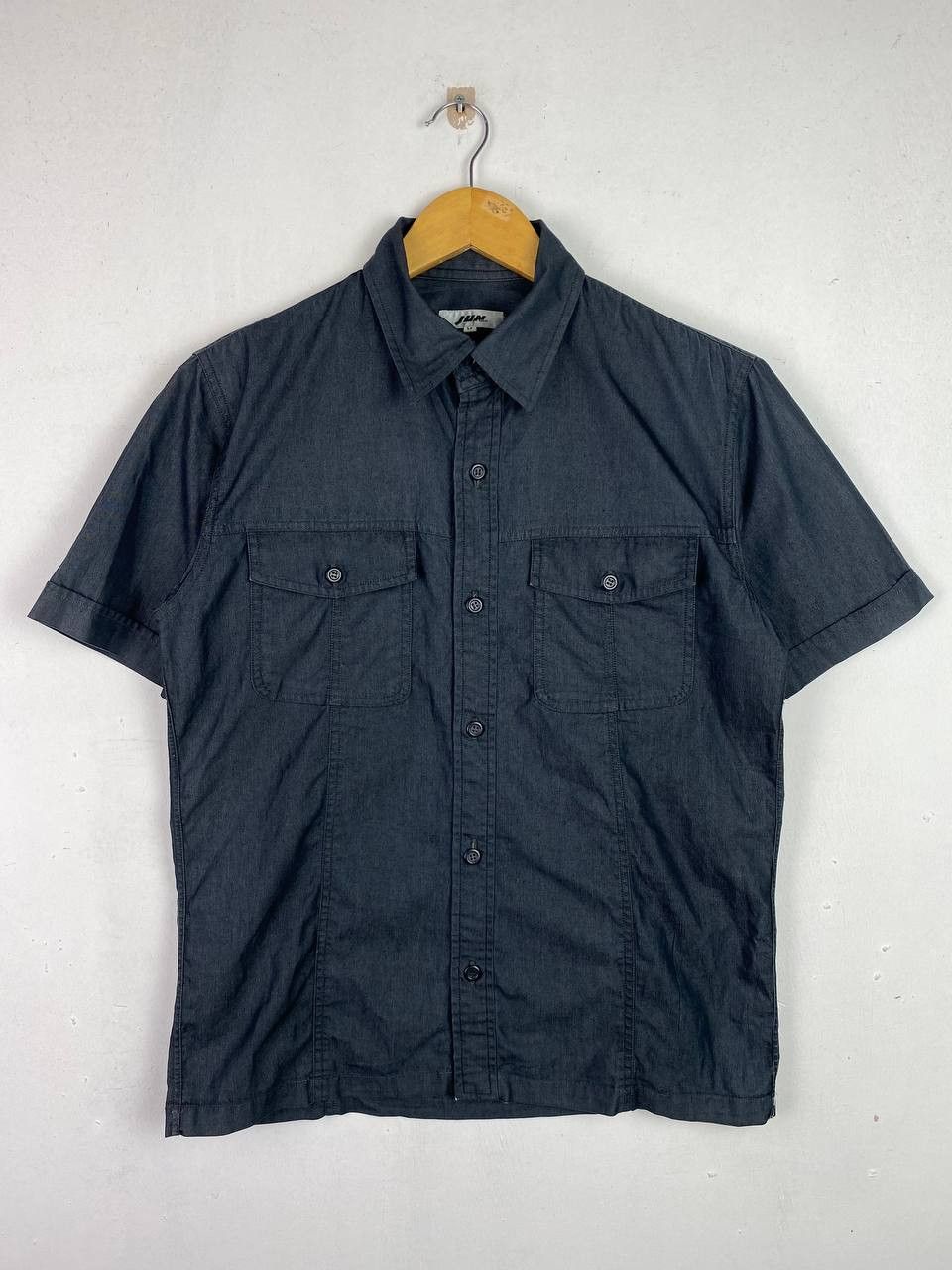 image of Avant Garde x Jun Takahashi Jun Men s Button Ups Shirt Nice Design in Black (Size Medium)