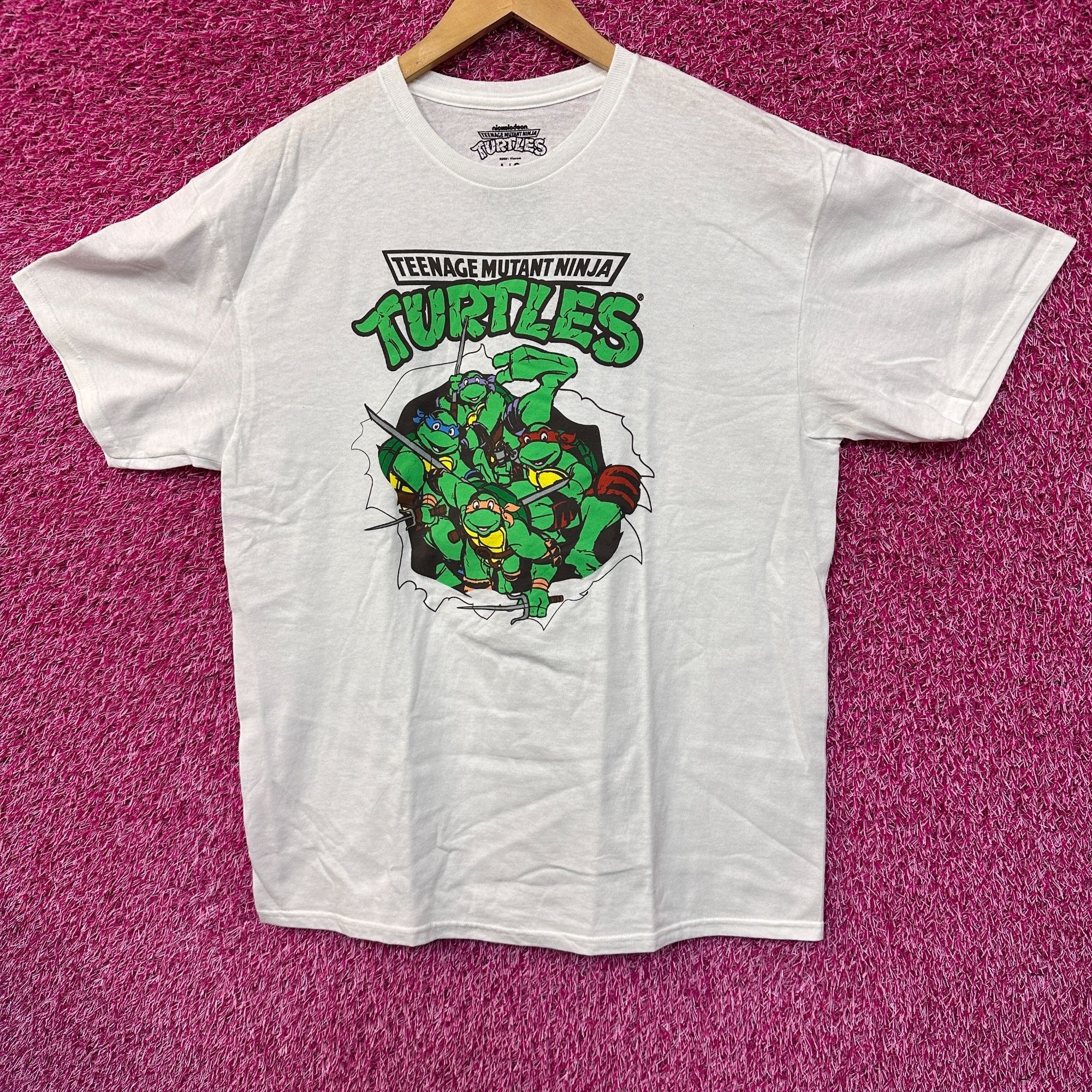 Nickelodeon Teenage Mutant Ninja Turtles Brothers Animated Series Tee L Size US L / EU 52-54 / 3 - 1 Thumbnail