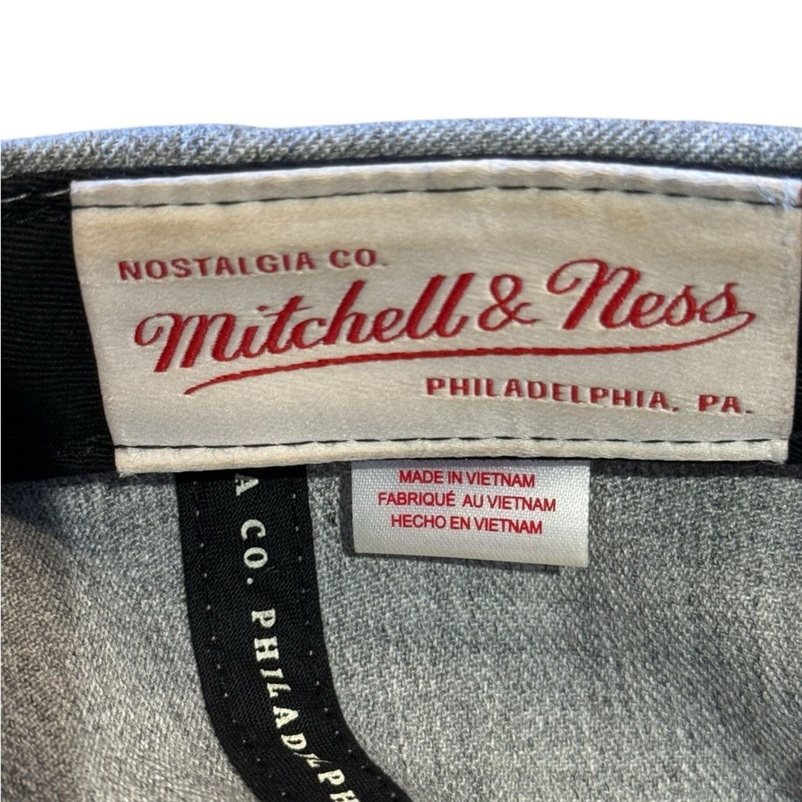 Mitchell & Ness NBA Golden State Warriors Blue & Gray Mitchell & Ness Hat Size ONE SIZE - 4 Thumbnail