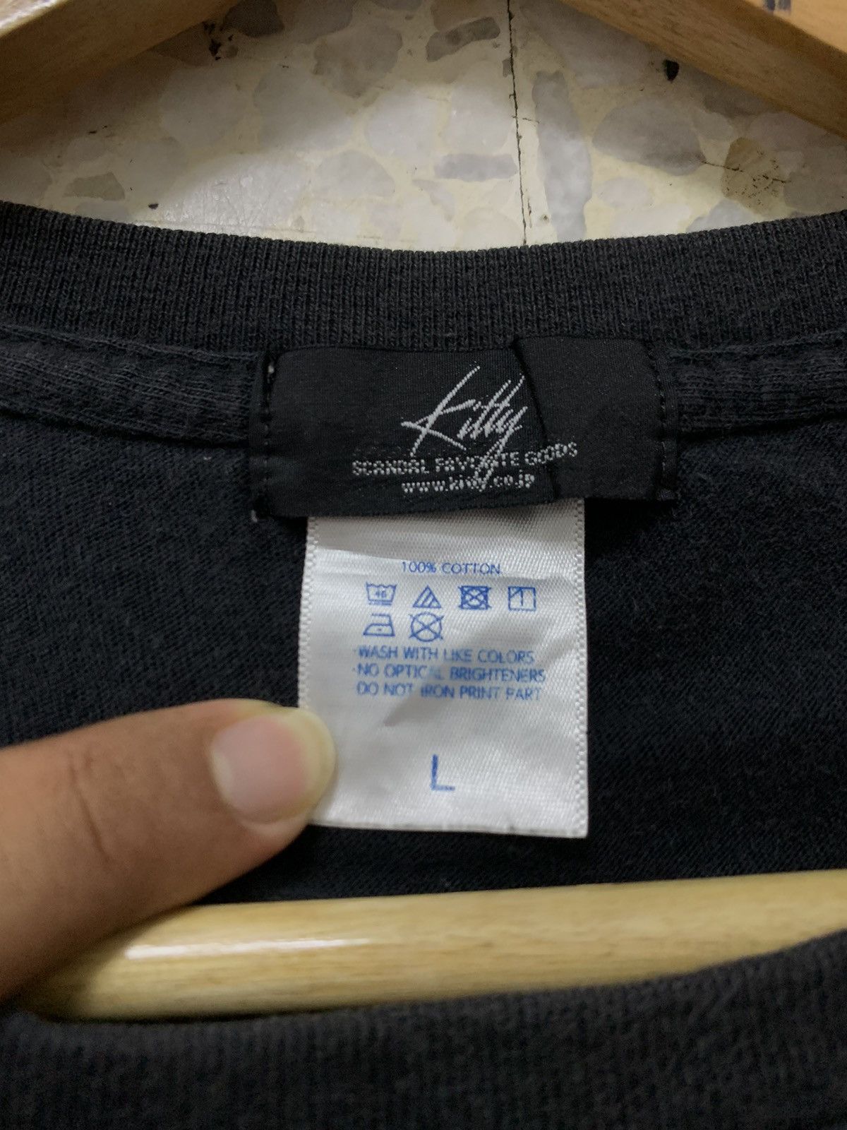 Japanese Brand × Vintage VINTAGE KITTY SCANDAL SPELLOUT BIG LOGO Size US L / EU 52-54 / 3 - 3 Thumbnail