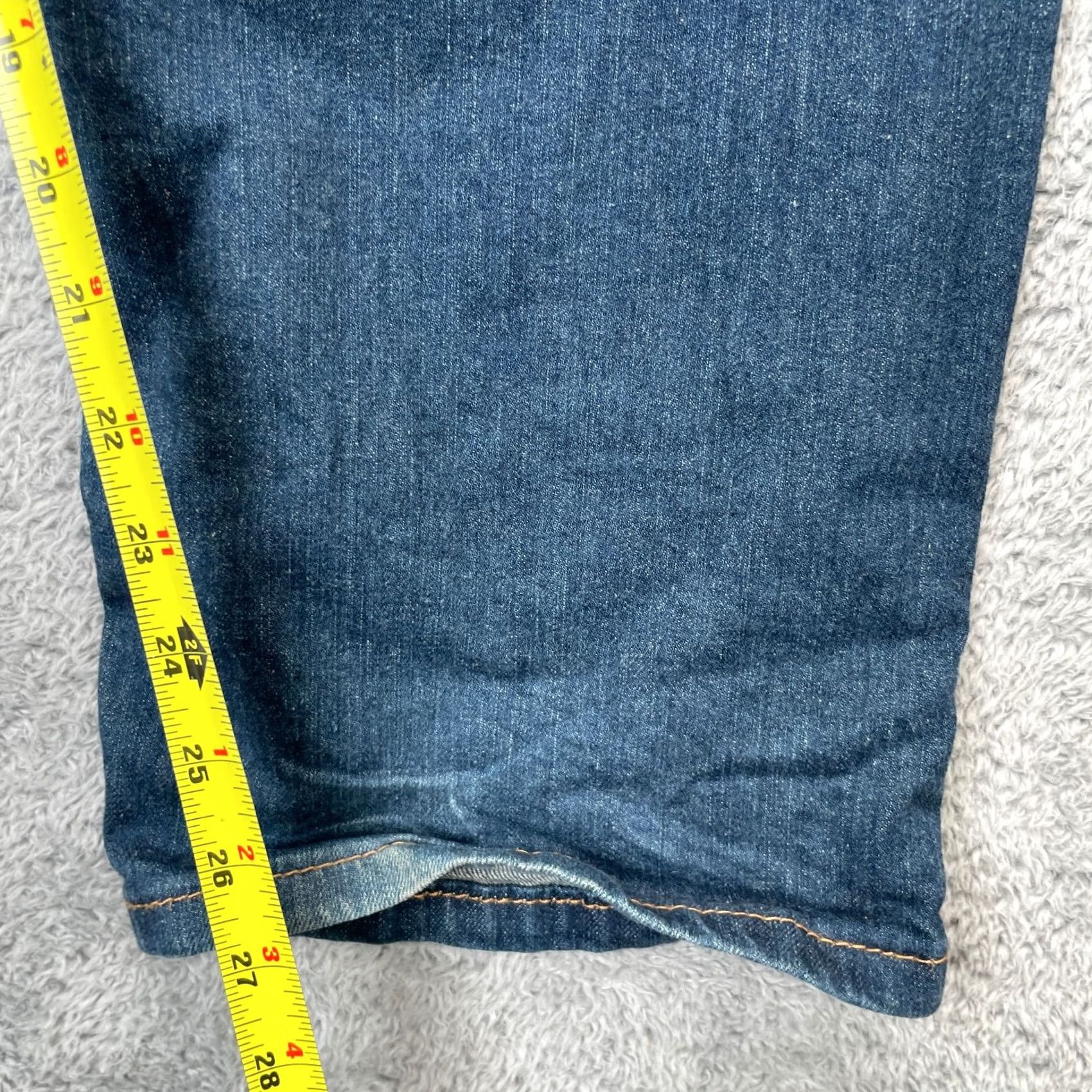 Levi's Mens Levi's 541 Jeans Blue Denim Straight Leg Stretch Cotton Dark Wash 40x30 Size US 40 / EU 56 - 7 Thumbnail