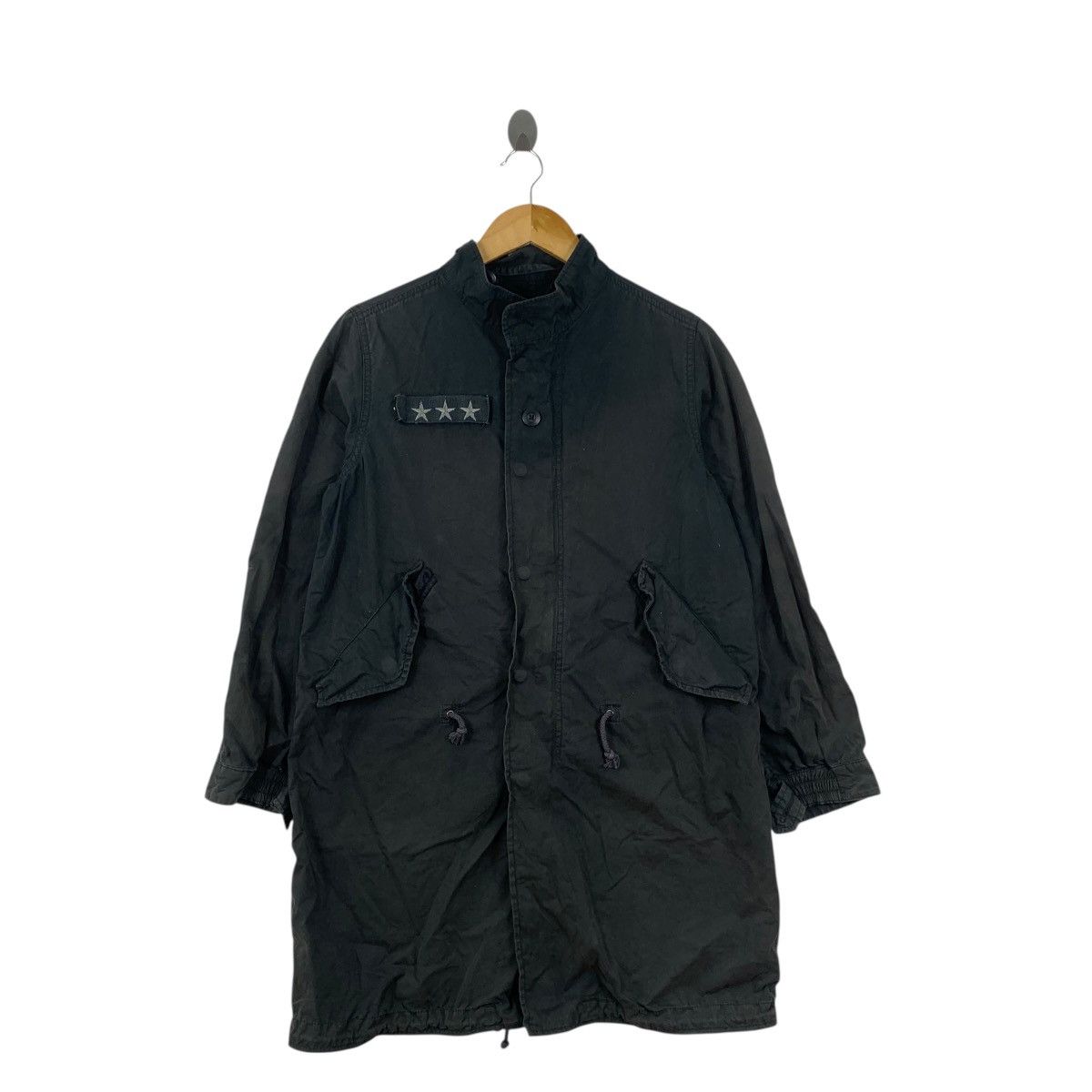 Avirex AVIREX USA x EARTH MUSIC ECOLOGY Distress Design Trench Coat Size US S / EU 44-46 / 1 - 4 Thumbnail