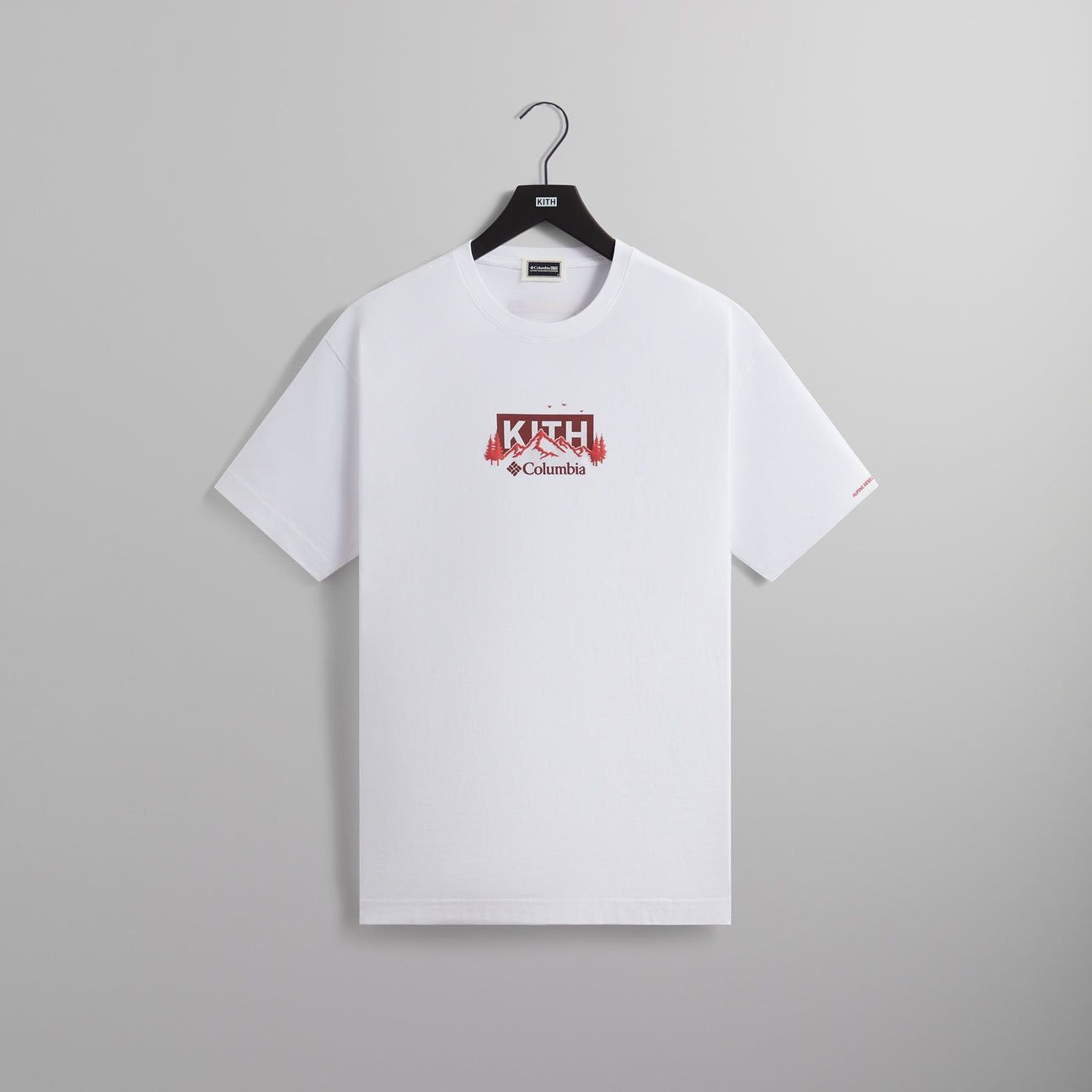 image of Kith For Columbia Landscape Classic Logo Tee XL T-Shirt in White, Men's