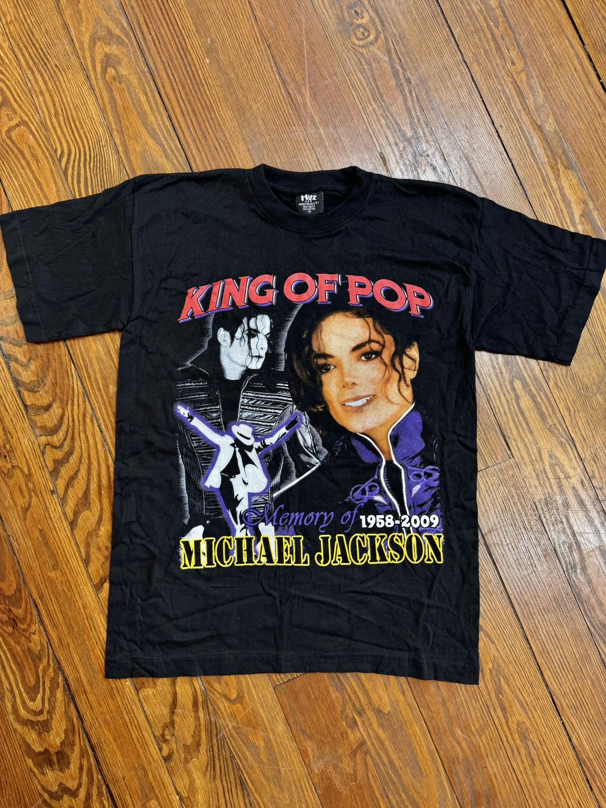 Band Tees × Rap Tees × Vintage 2009 Michael Jackson Vintage Rap T-Shirt Size US M / EU 48-50 / 2 - 5 Thumbnail
