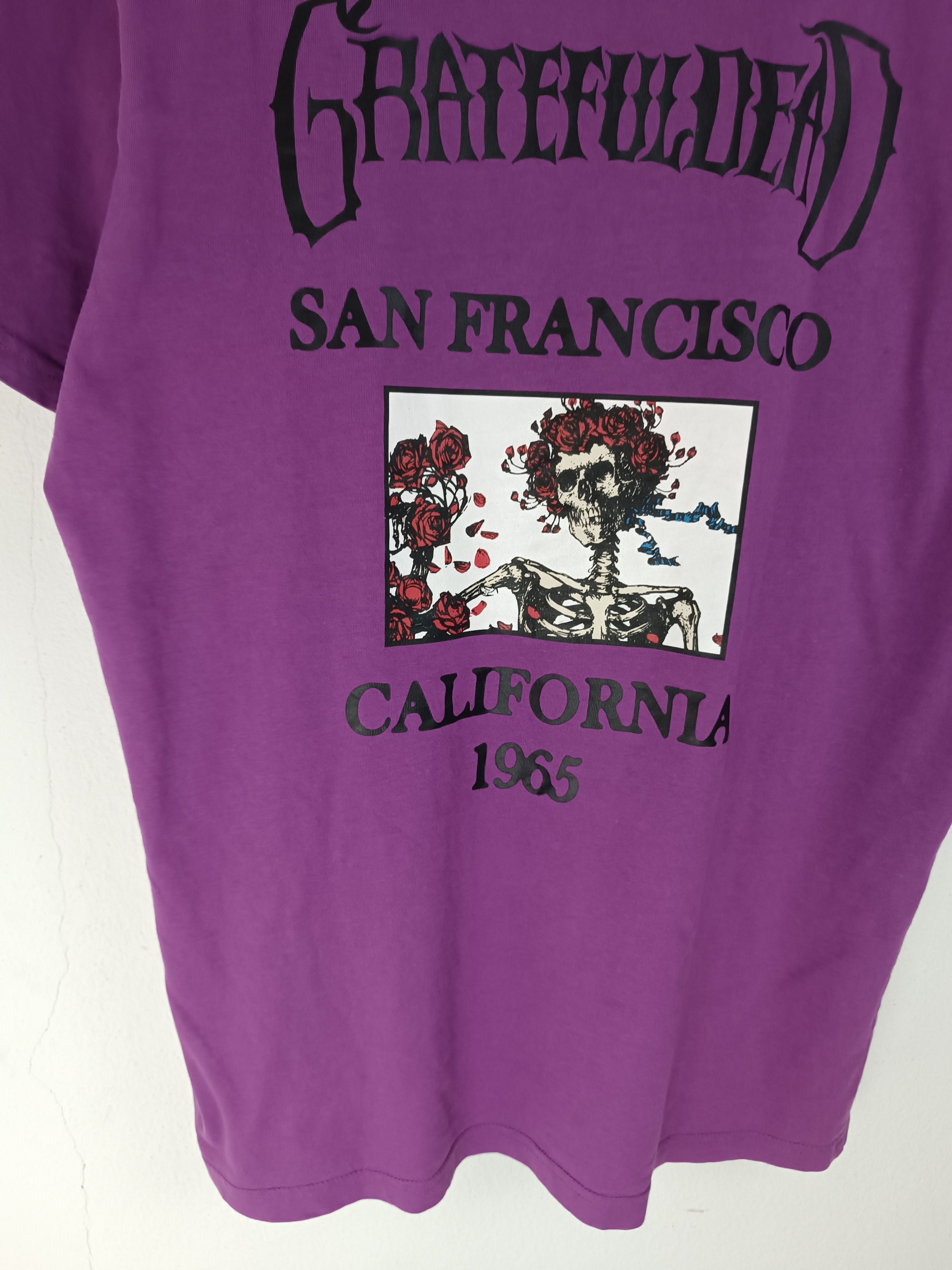 Grateful Dead VINTAGE GRATEFUL DEAD BOX LOGO CRAZY BACKHIT TEE Size US M / EU 48-50 / 2 - 10 Thumbnail