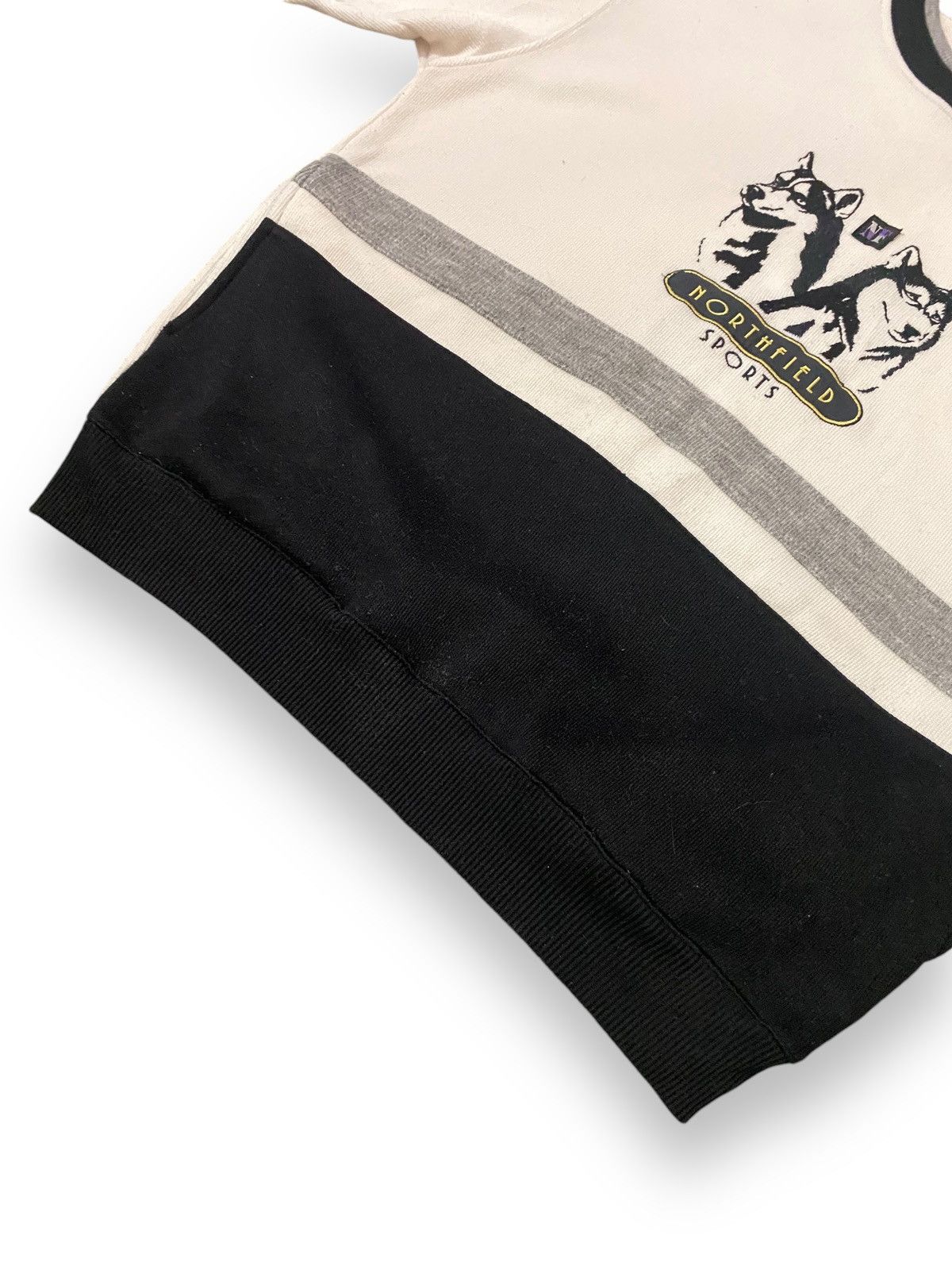Japanese Brand × Vintage VINTAGE NORTHFIELD SPORTS WOLF EMBEROIDERY CREW NECK Size US L / EU 52-54 / 3 - 9 Thumbnail