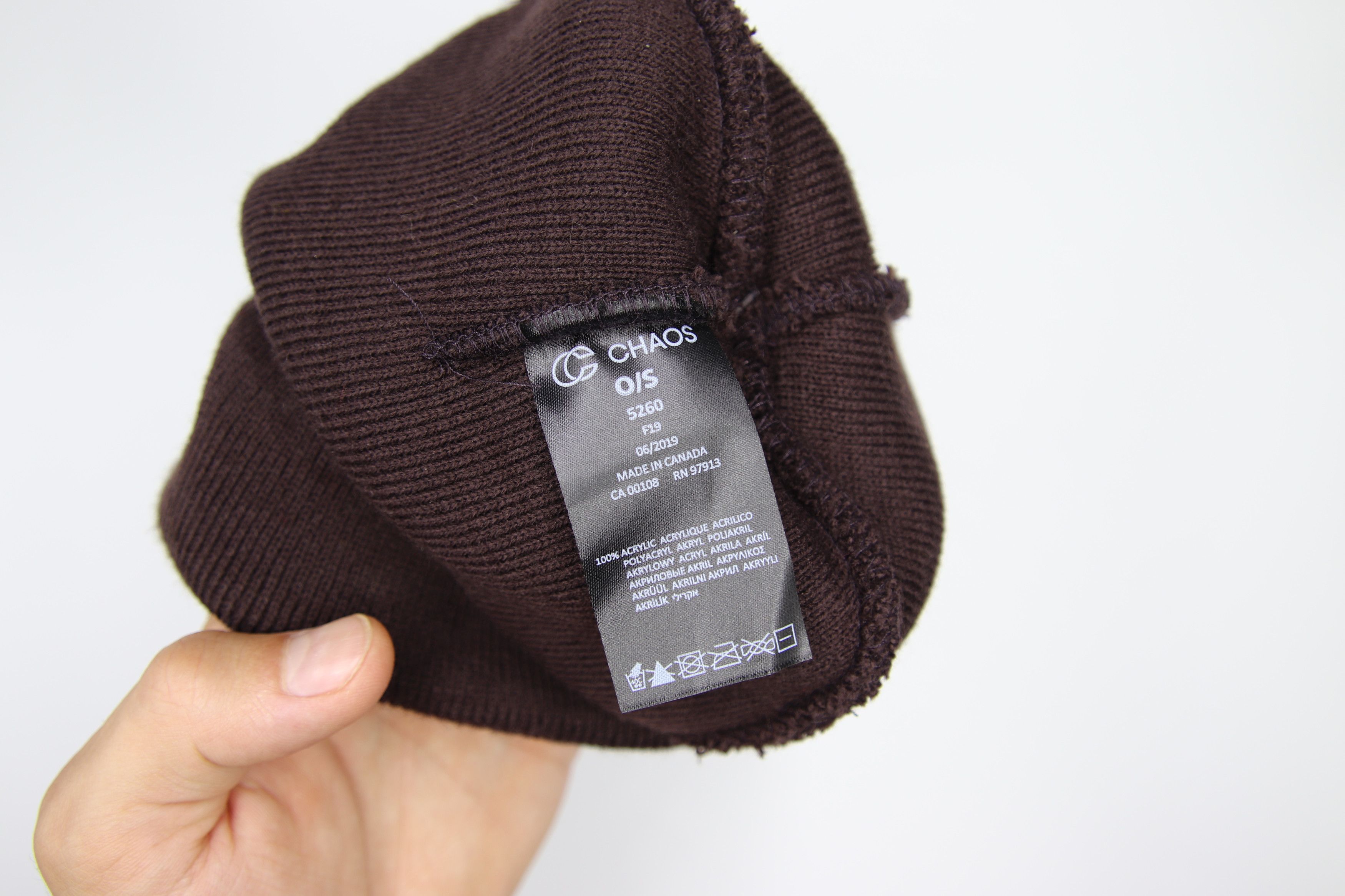 Other Chaos Beanie brown Size ONE SIZE - 4 Thumbnail